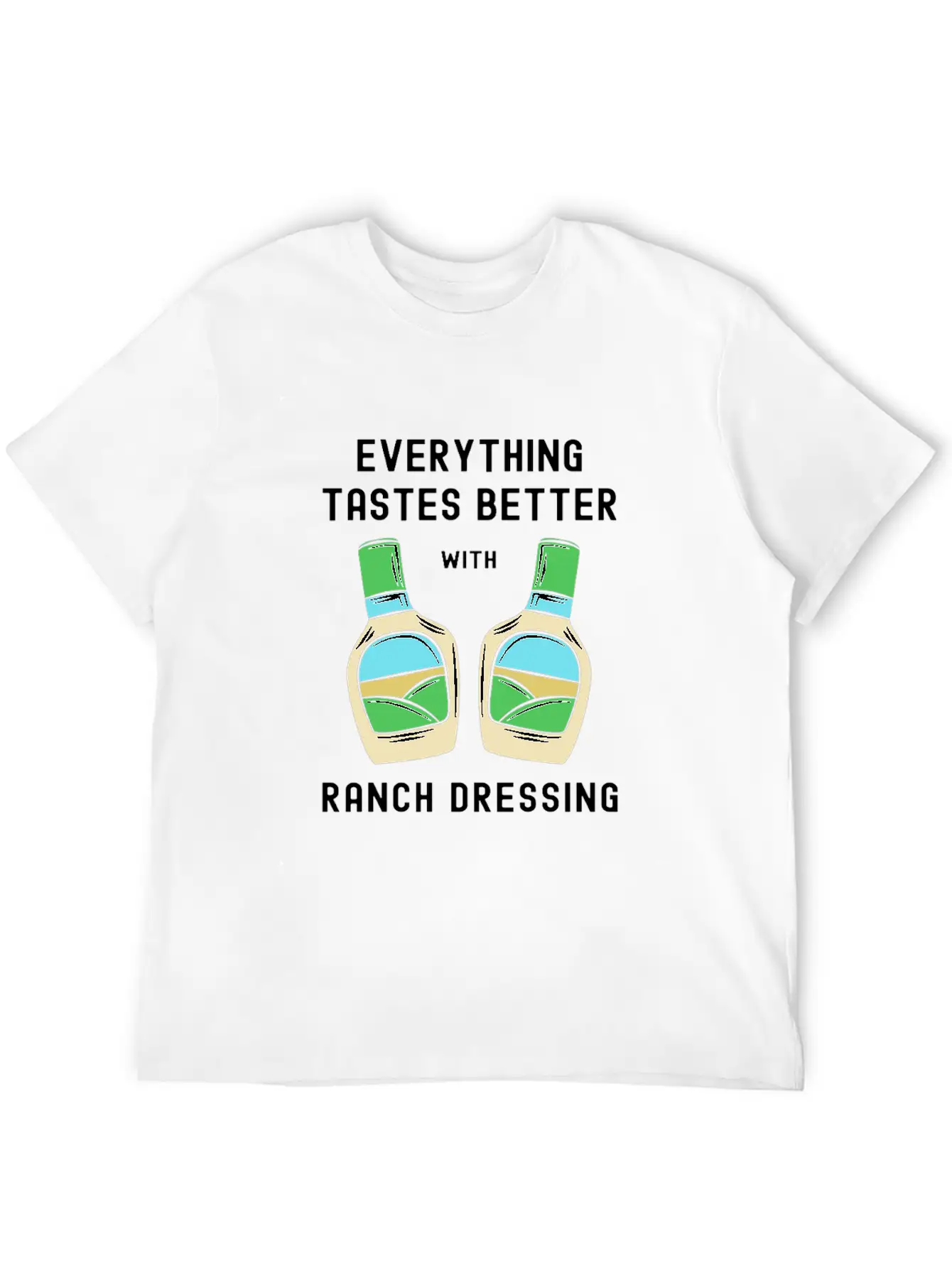 Ranch Dressing Western Sauce Essential Unisex Summer Tee – Soft Cotton Casual Fit