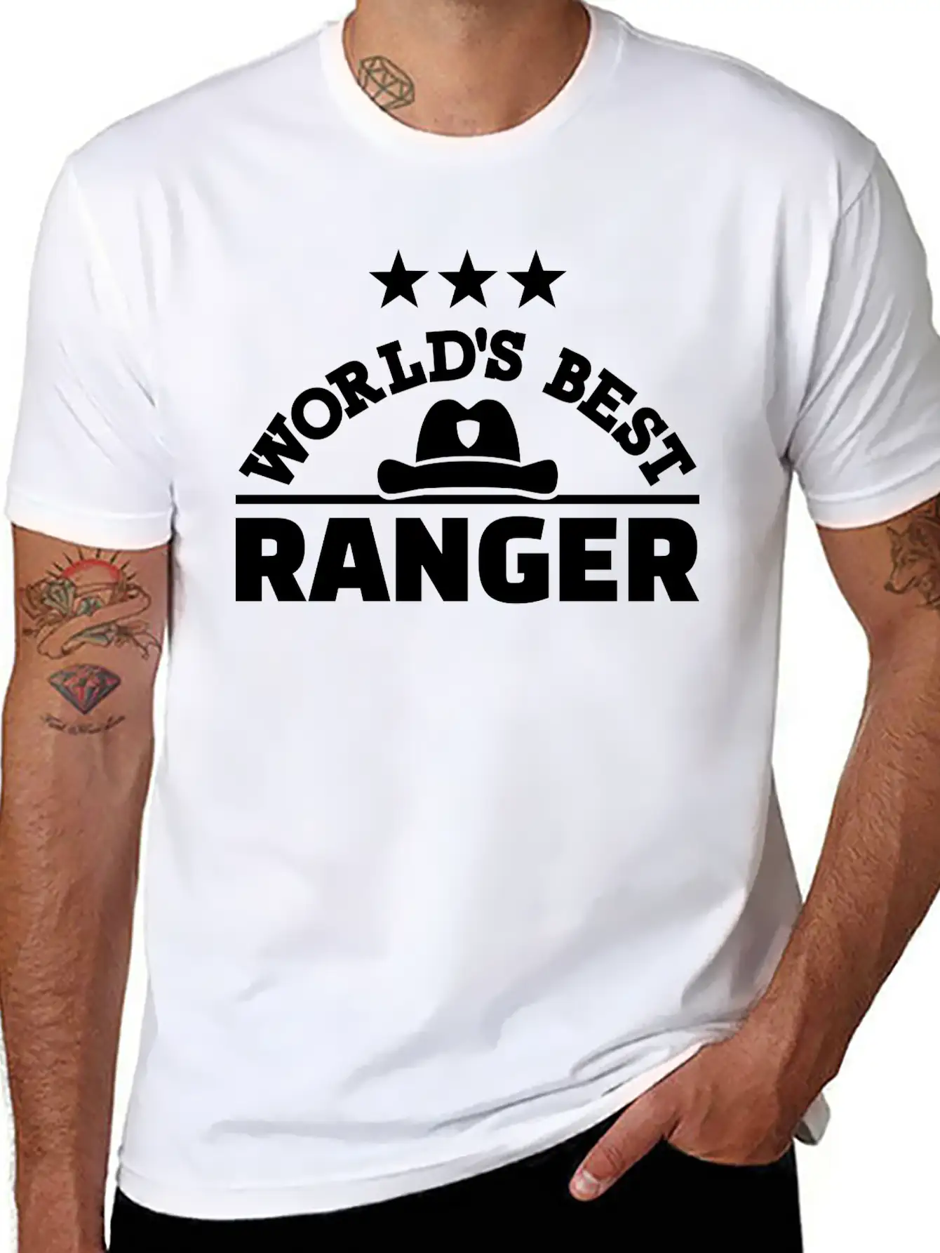 Ranger Unisex Short Sleeve Soft Cotton T-Shirt – Casual Everyday Wear