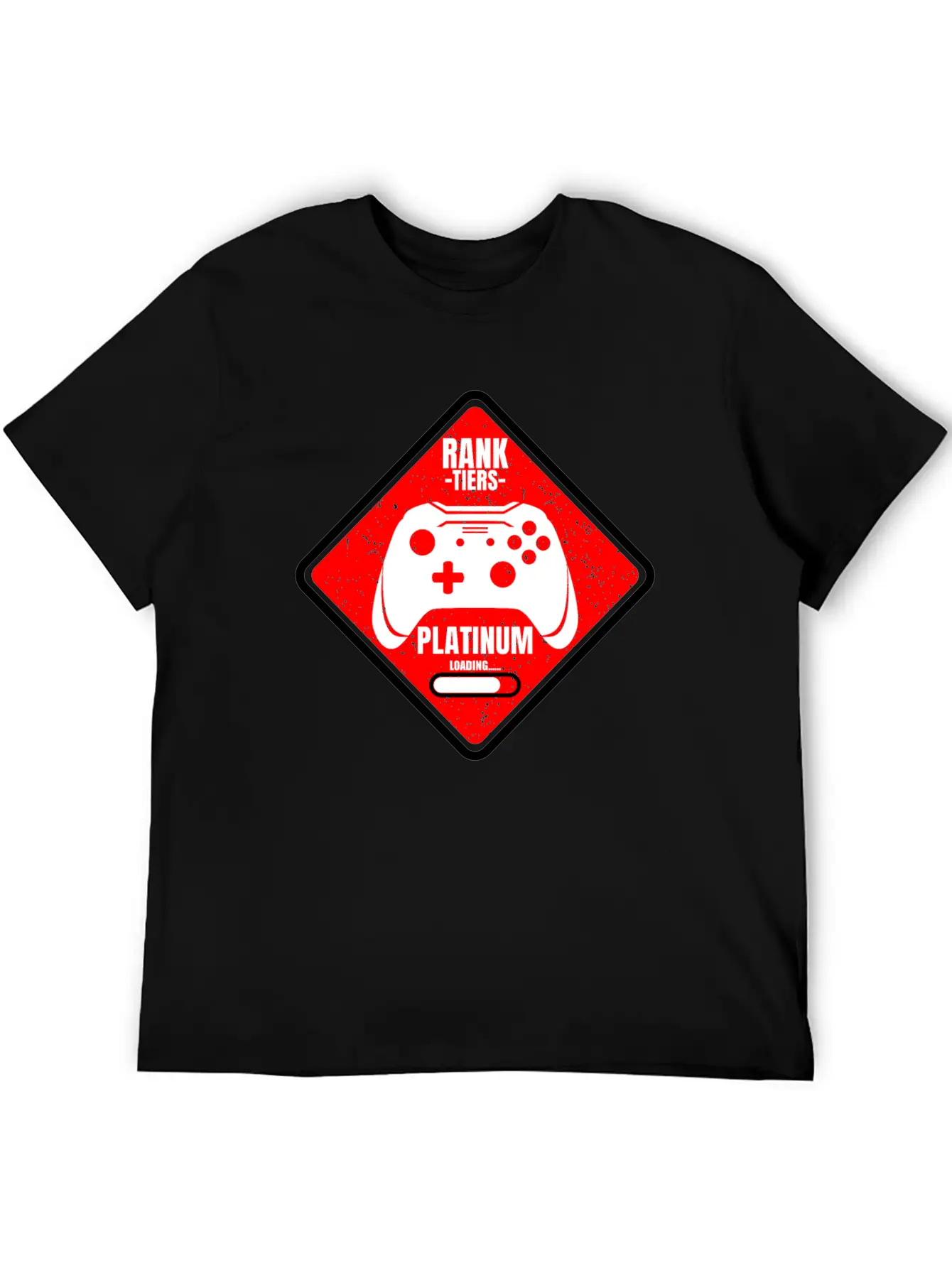 Rank Tiers Platinum Unisex Casual T-Shirt – Clean Design For Daily Comfort