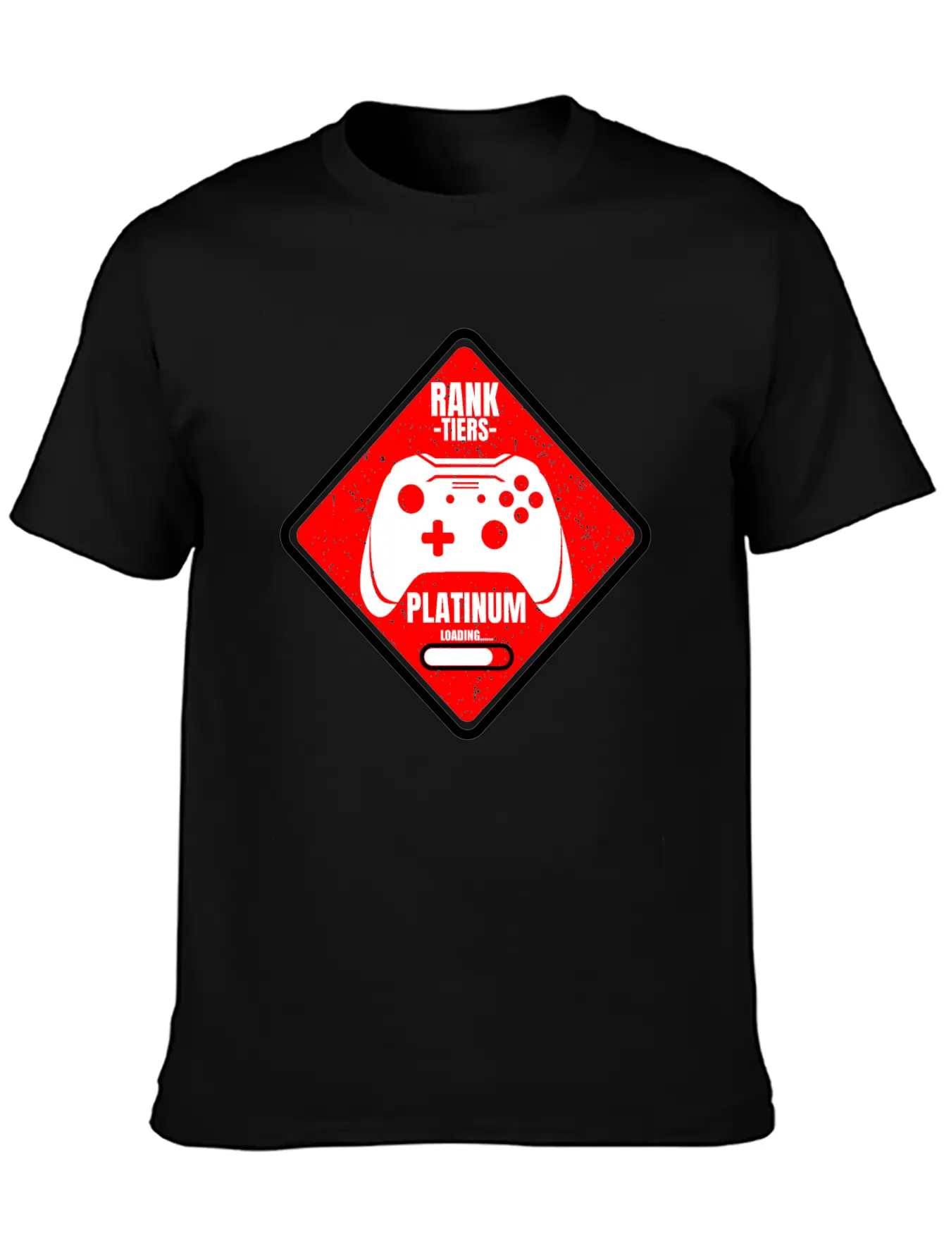 Rank Tiers Platinum Unisex Casual T-Shirt – Clean Design For Daily Comfort