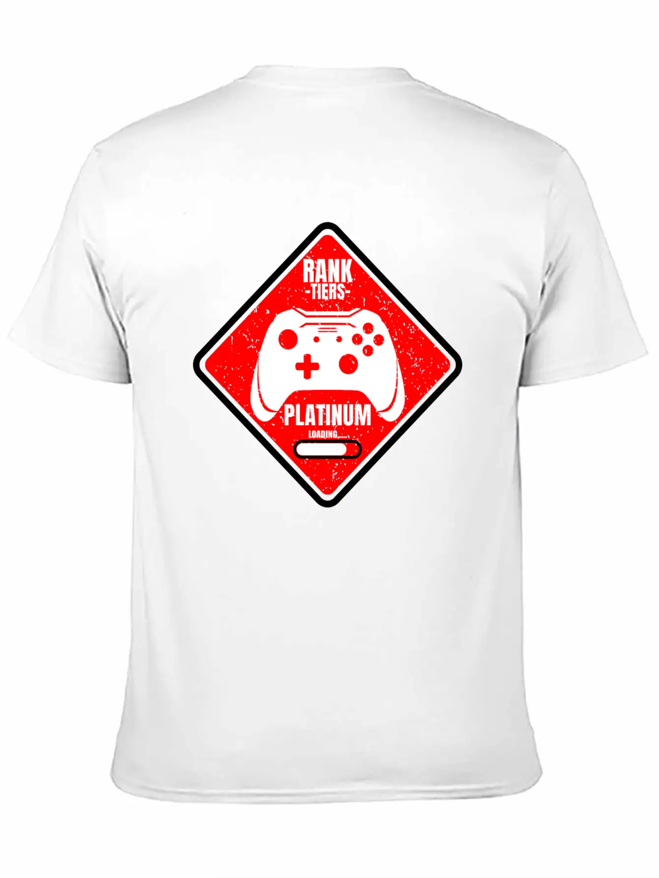 Rank Tiers Platinum Unisex Casual T-Shirt – Clean Design For Daily Comfort