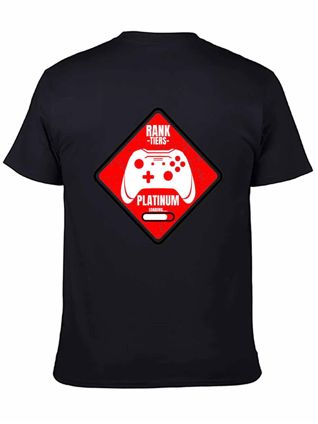 Rank Tiers Platinum Unisex Casual T-Shirt – Clean Design For Daily Comfort