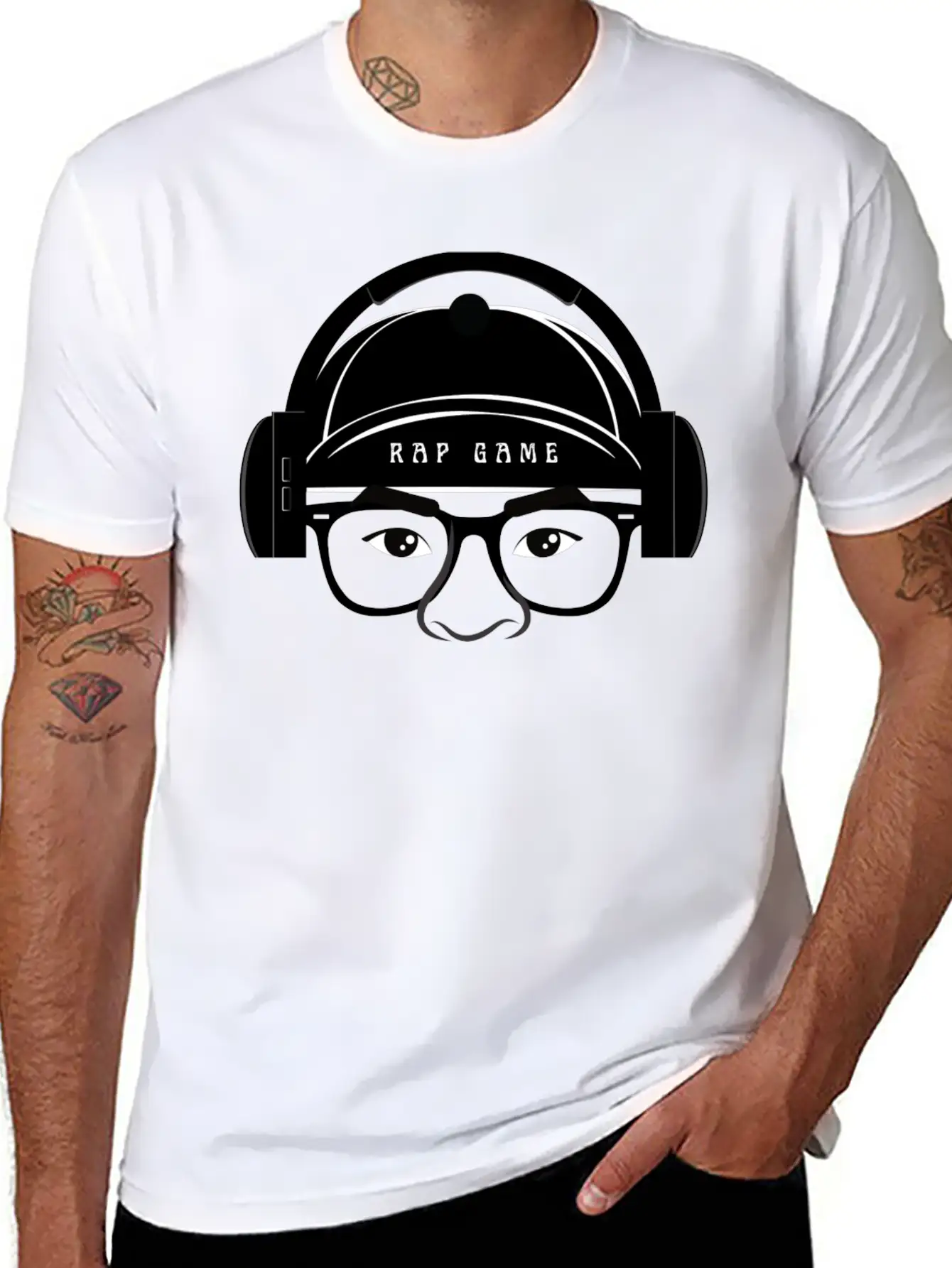 Rap Game Unisex Casual T-Shirt – Clean Design For Daily Comfort