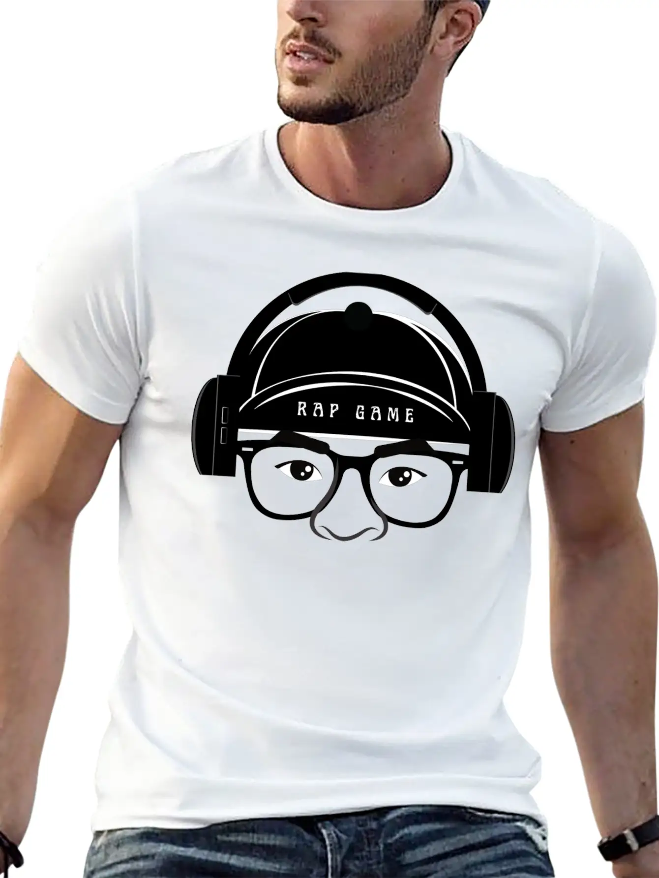 Rap Game Unisex Casual T-Shirt – Clean Design For Daily Comfort