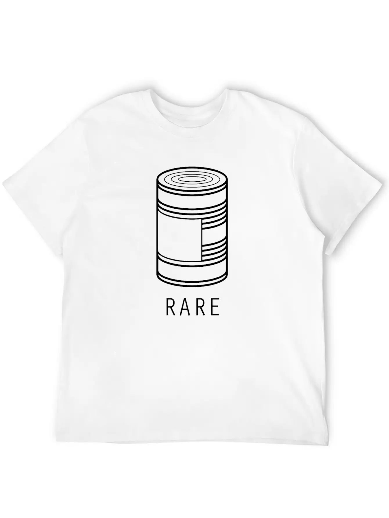 RARE - Aesthetic Vaporwave Can Unisex Short Sleeve Soft Cotton T-Shirt – Casual Everyday Wear