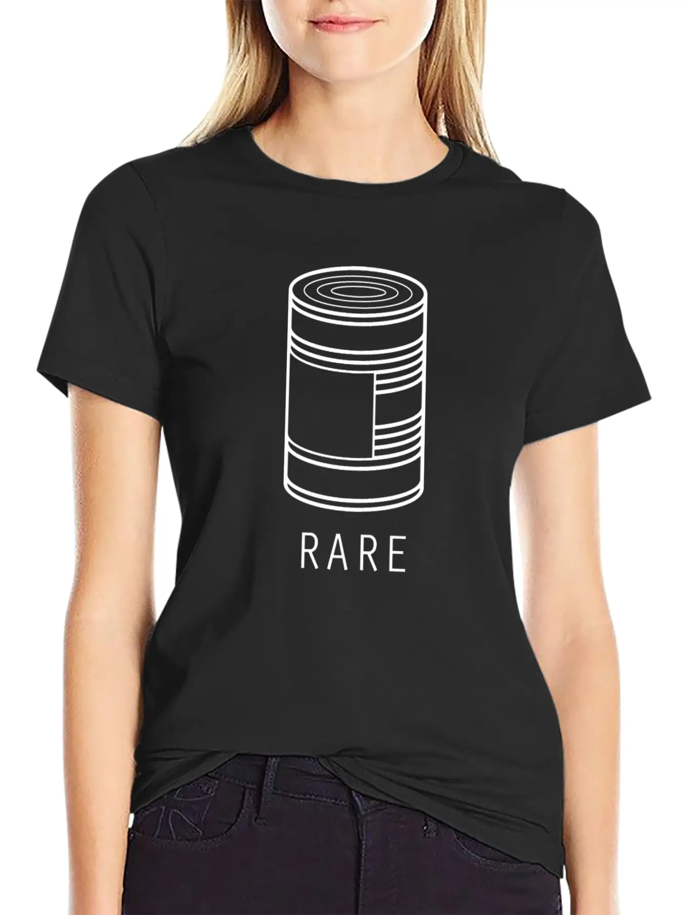 RARE - Aesthetic Vaporwave Can Unisex Short Sleeve Soft Cotton T-Shirt – Casual Everyday Wear
