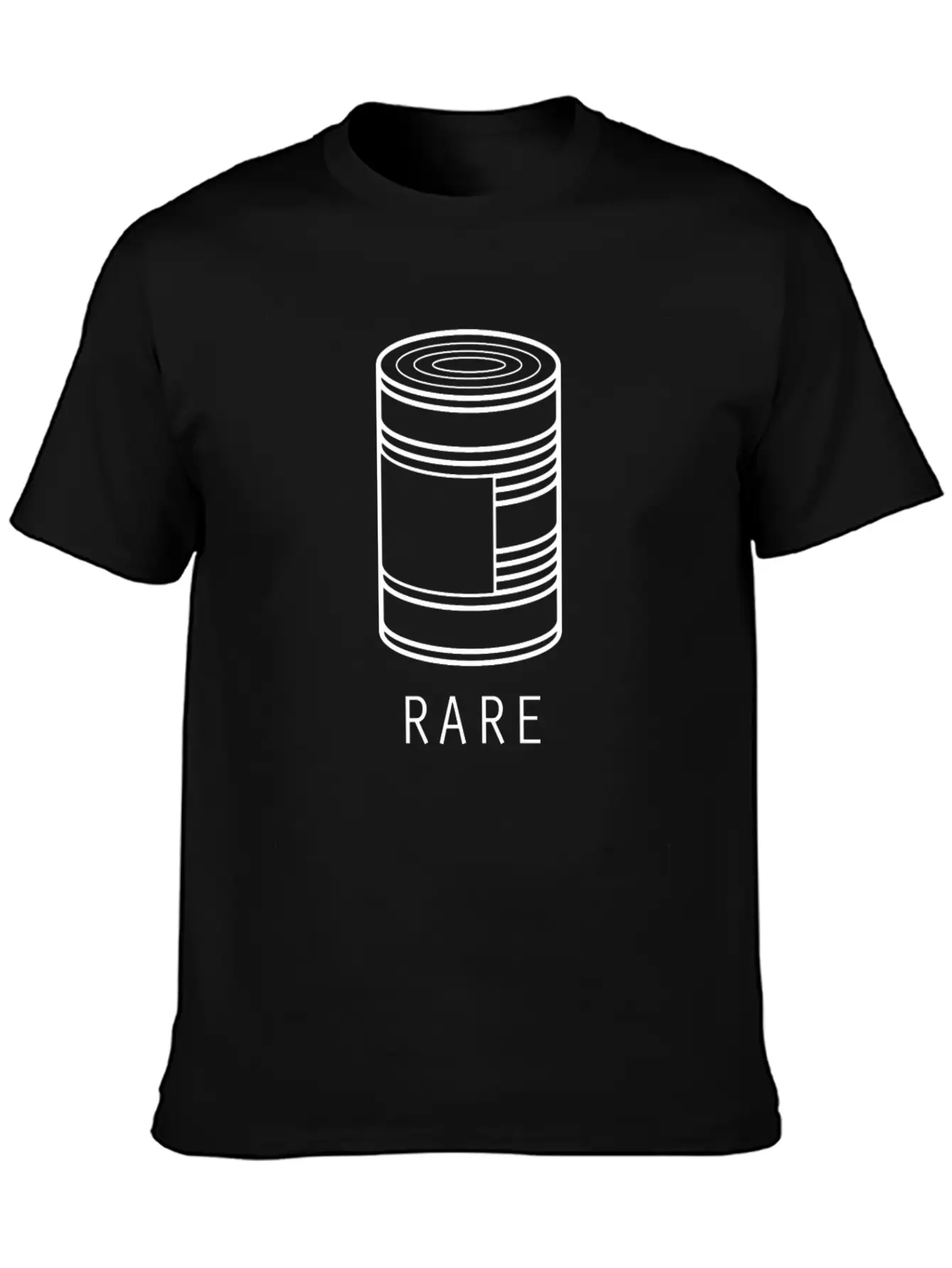 RARE - Aesthetic Vaporwave Can Unisex Short Sleeve Soft Cotton T-Shirt – Casual Everyday Wear