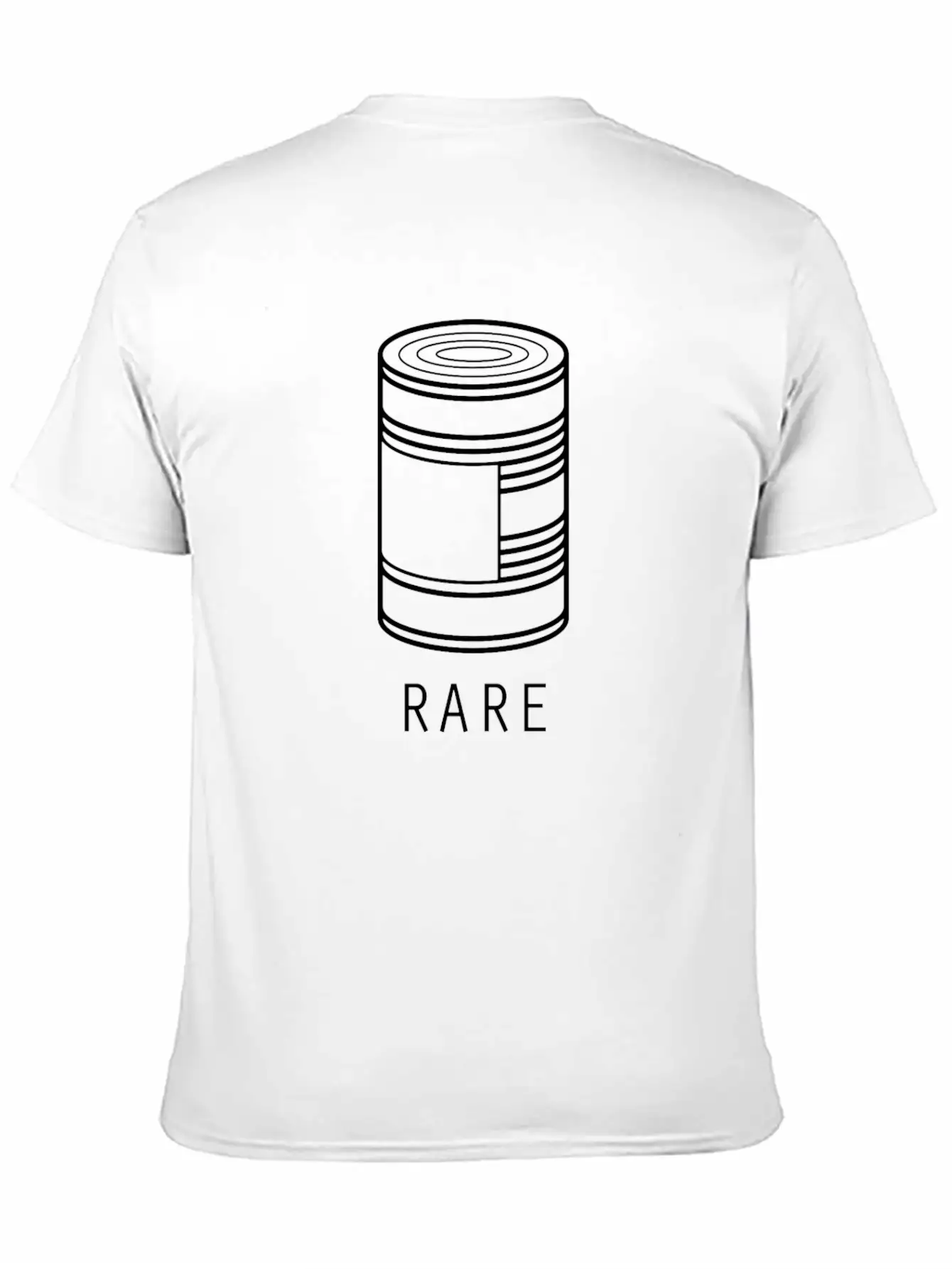 RARE - Aesthetic Vaporwave Can Unisex Short Sleeve Soft Cotton T-Shirt – Casual Everyday Wear