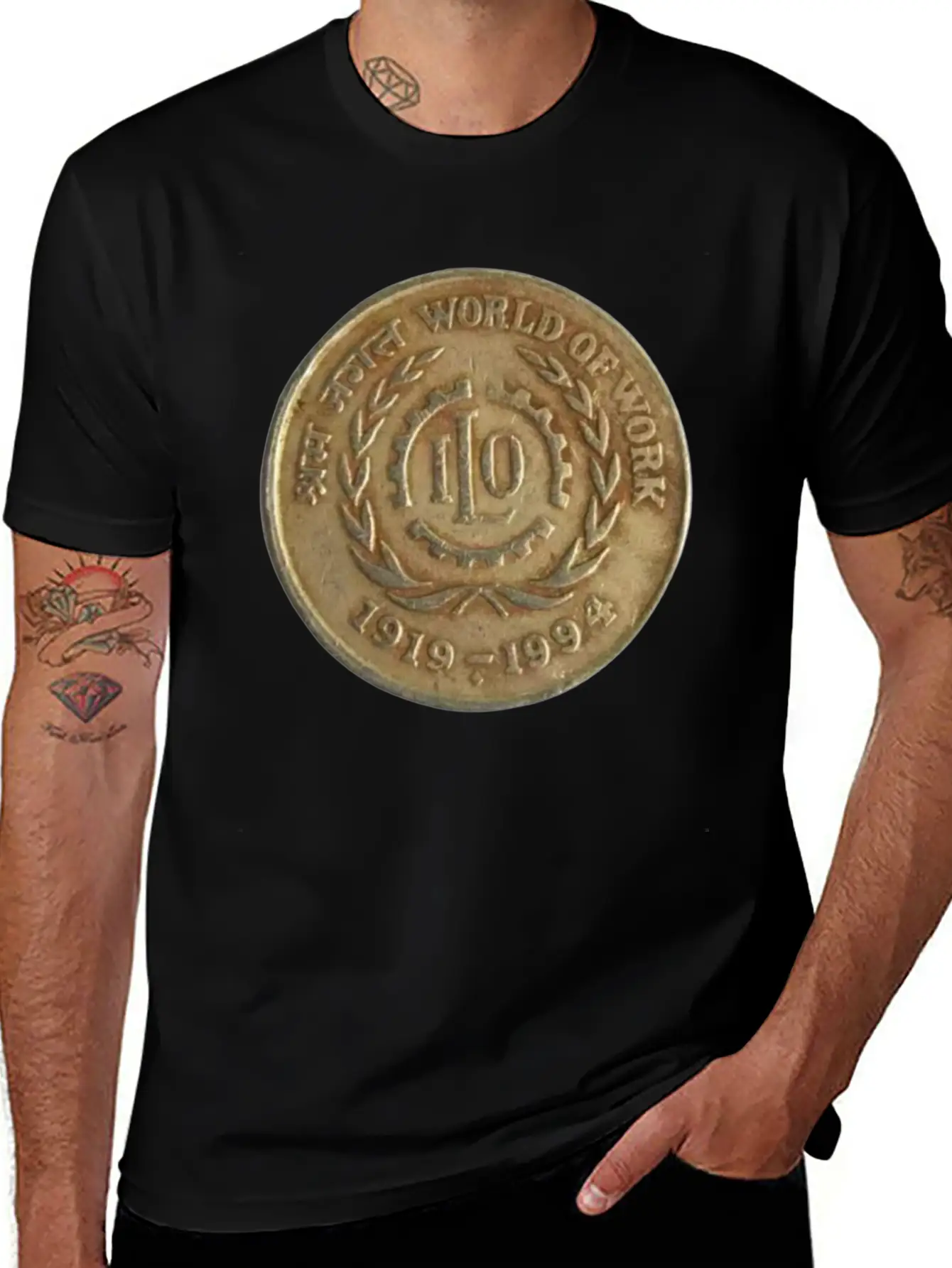 Rare World Of Work Medal Comfortable Minimalist Graphic Tee – Summer Style Essential