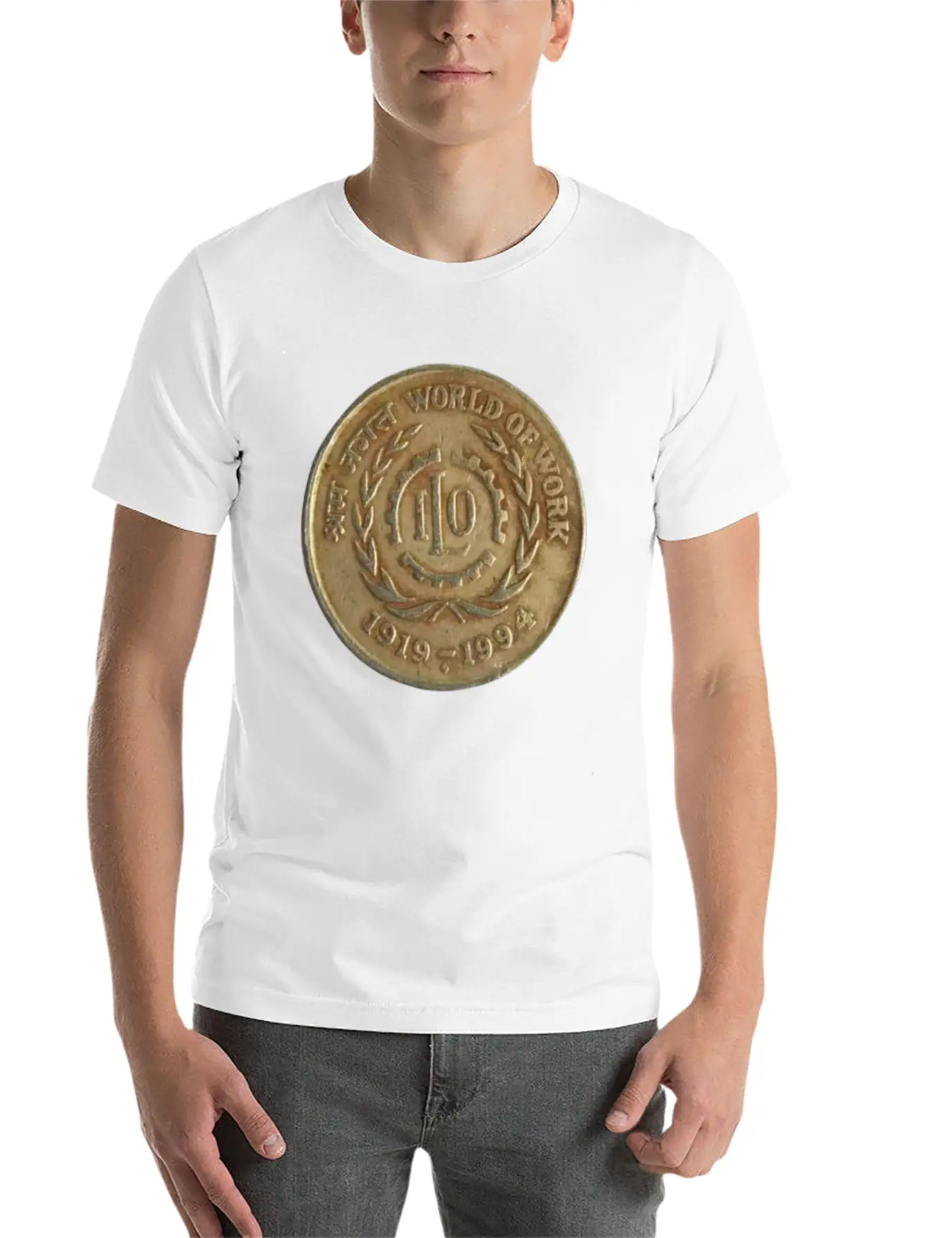 Rare World Of Work Medal Comfortable Minimalist Graphic Tee – Summer Style Essential
