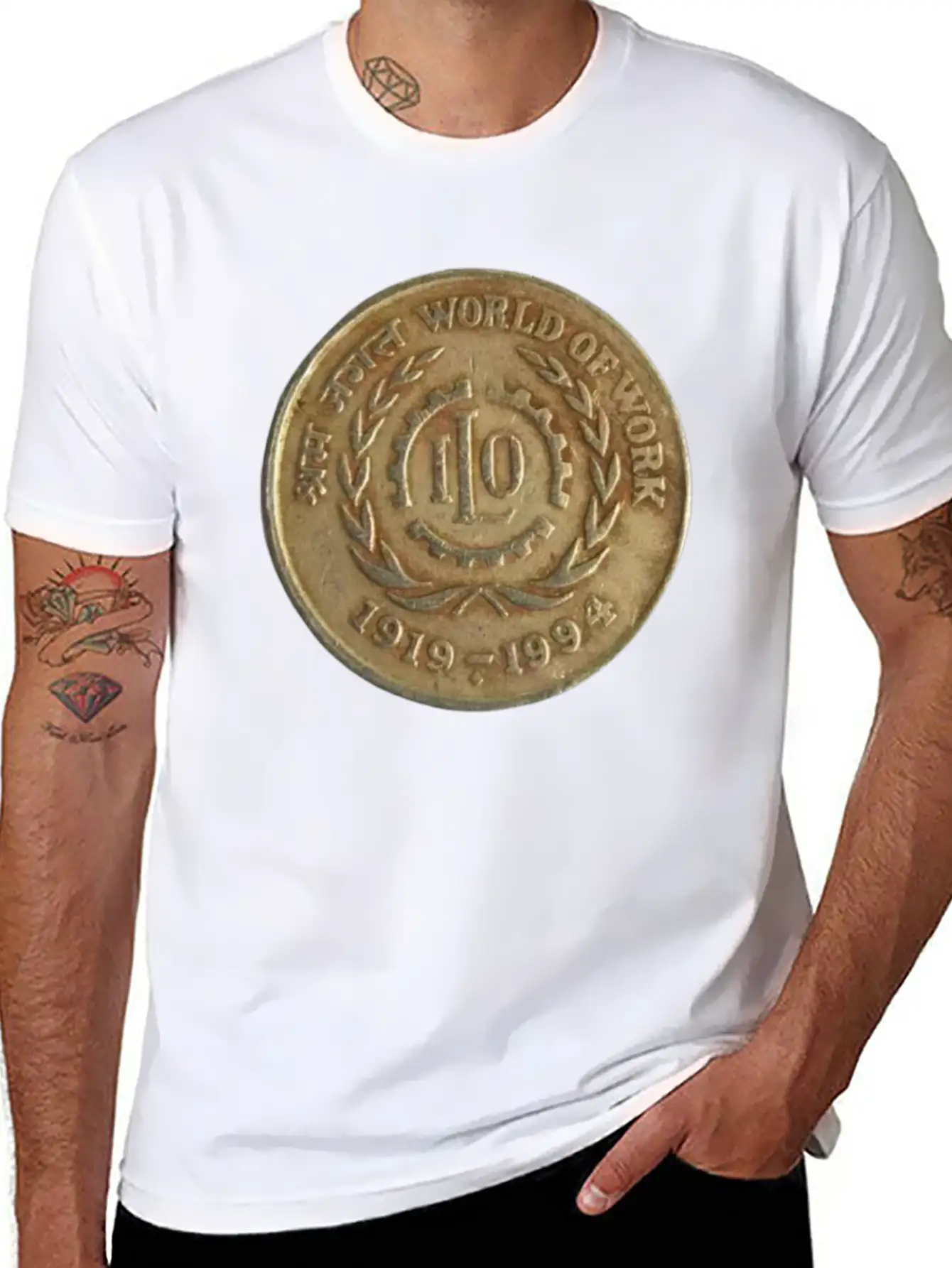 Rare World Of Work Medal Comfortable Minimalist Graphic Tee – Summer Style Essential