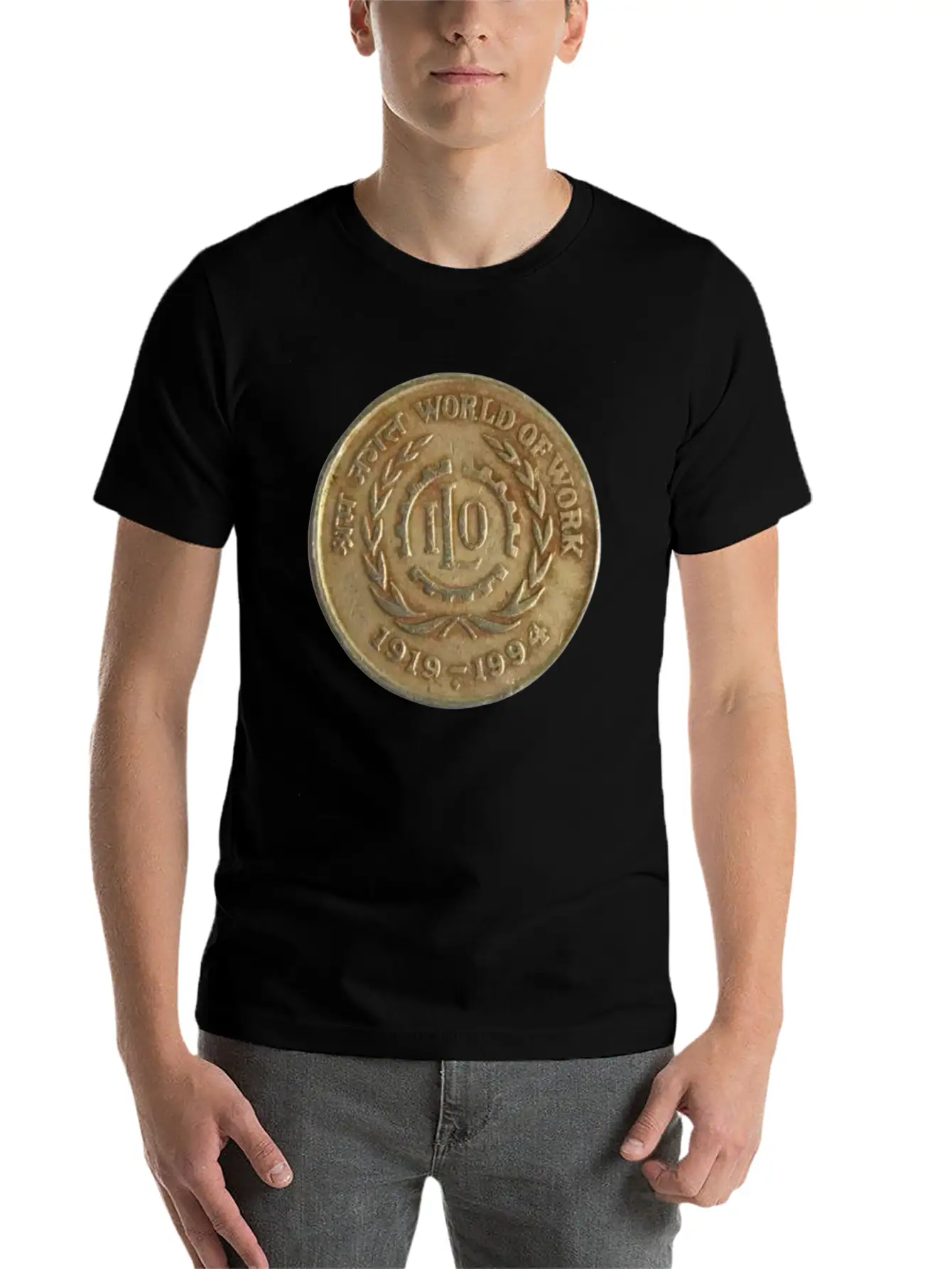 Rare World Of Work Medal Comfortable Minimalist Graphic Tee – Summer Style Essential