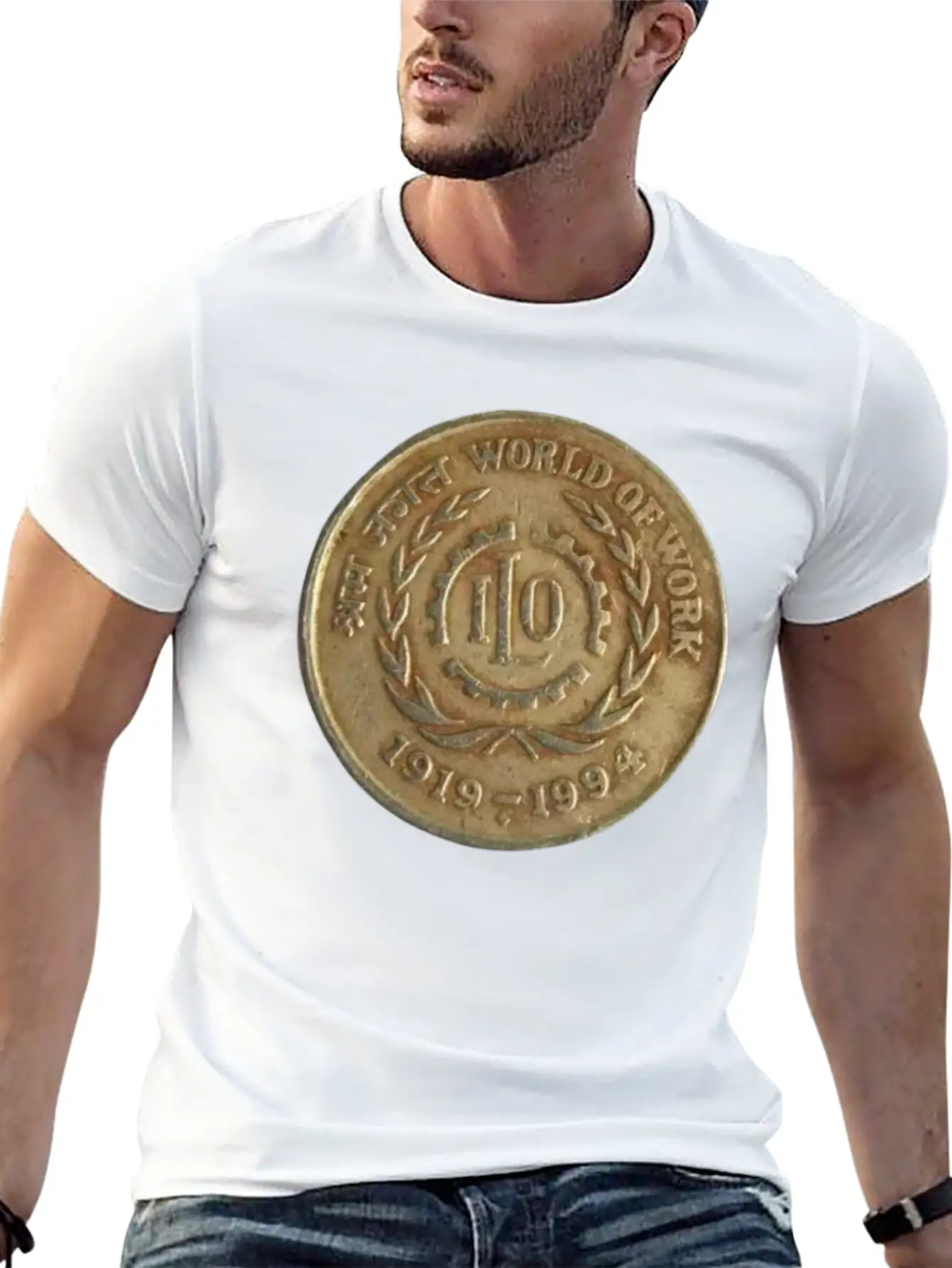 Rare World Of Work Medal Comfortable Minimalist Graphic Tee – Summer Style Essential
