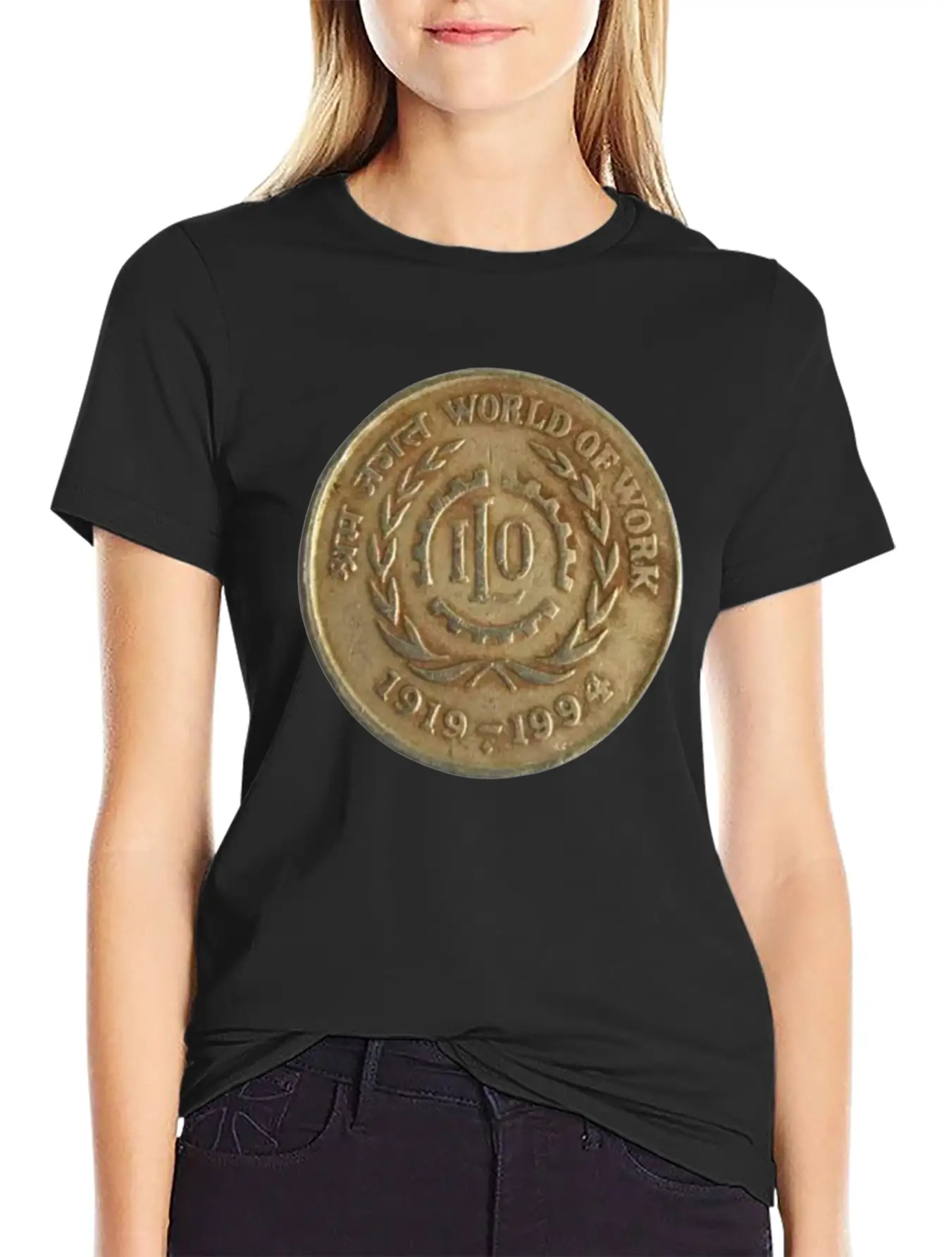 Rare World Of Work Medal Comfortable Minimalist Graphic Tee – Summer Style Essential