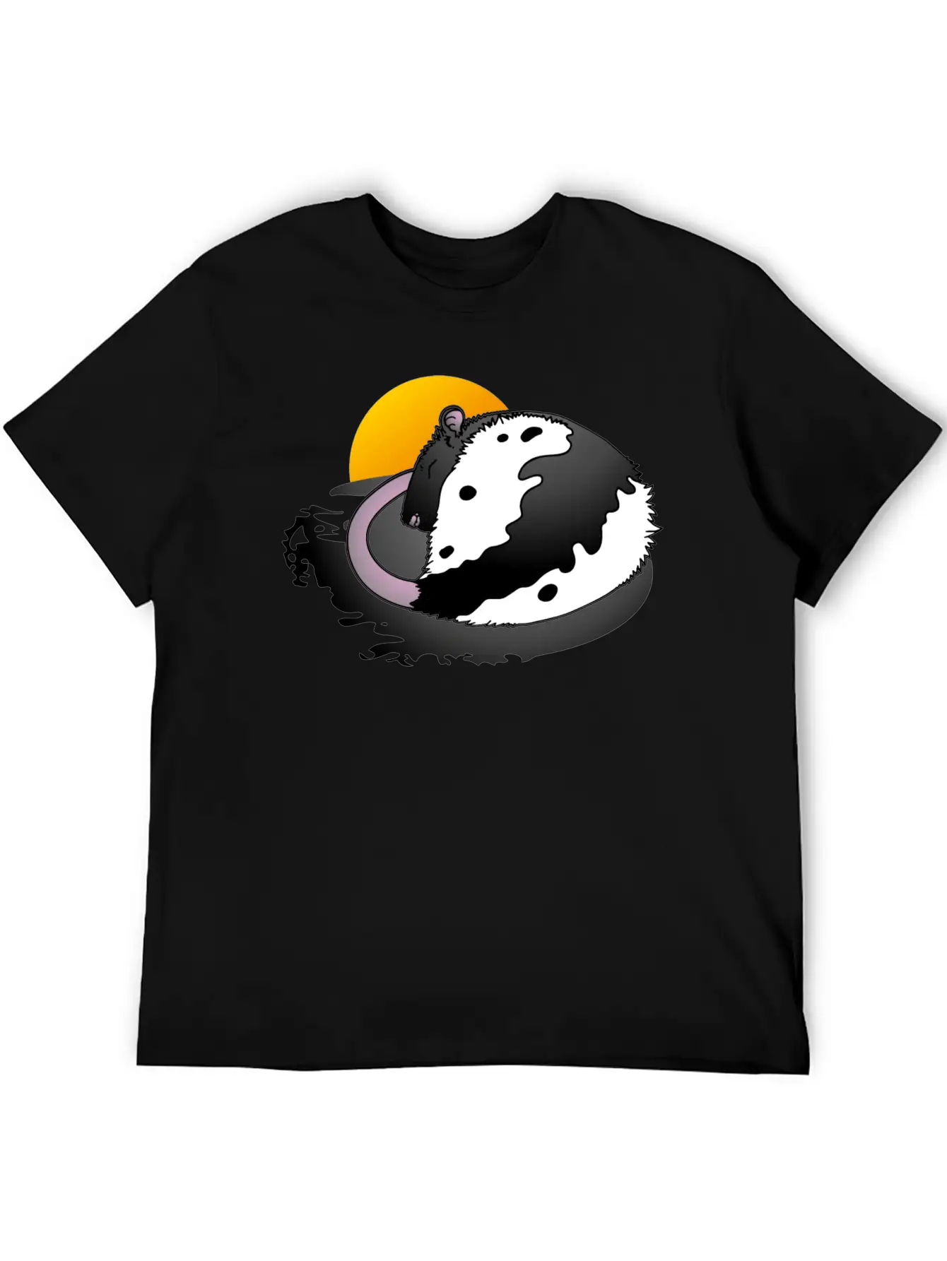 Rat Sleep Unisex Short Sleeve Soft Cotton T-Shirt – Casual Everyday Wear