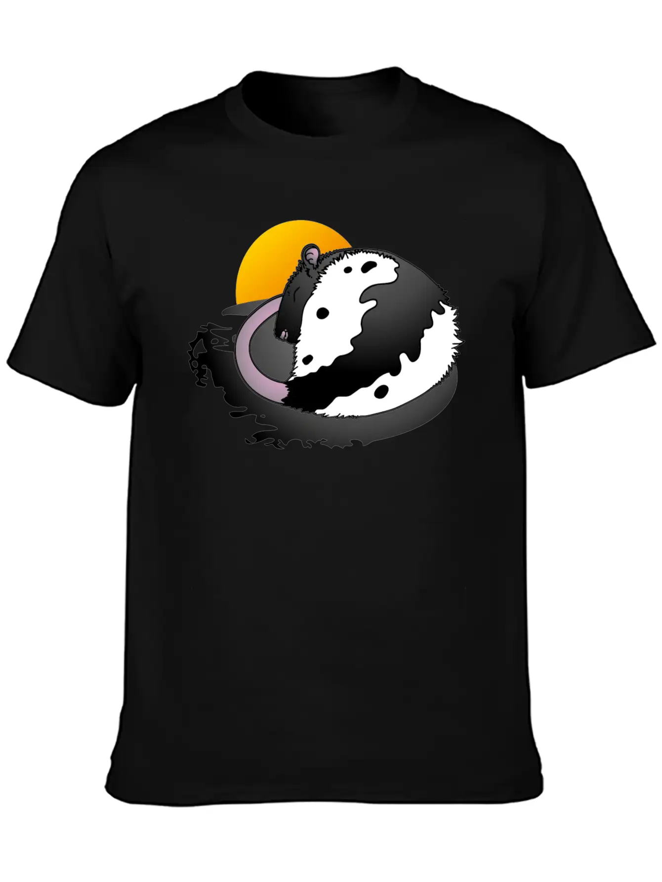 Rat Sleep Unisex Short Sleeve Soft Cotton T-Shirt – Casual Everyday Wear