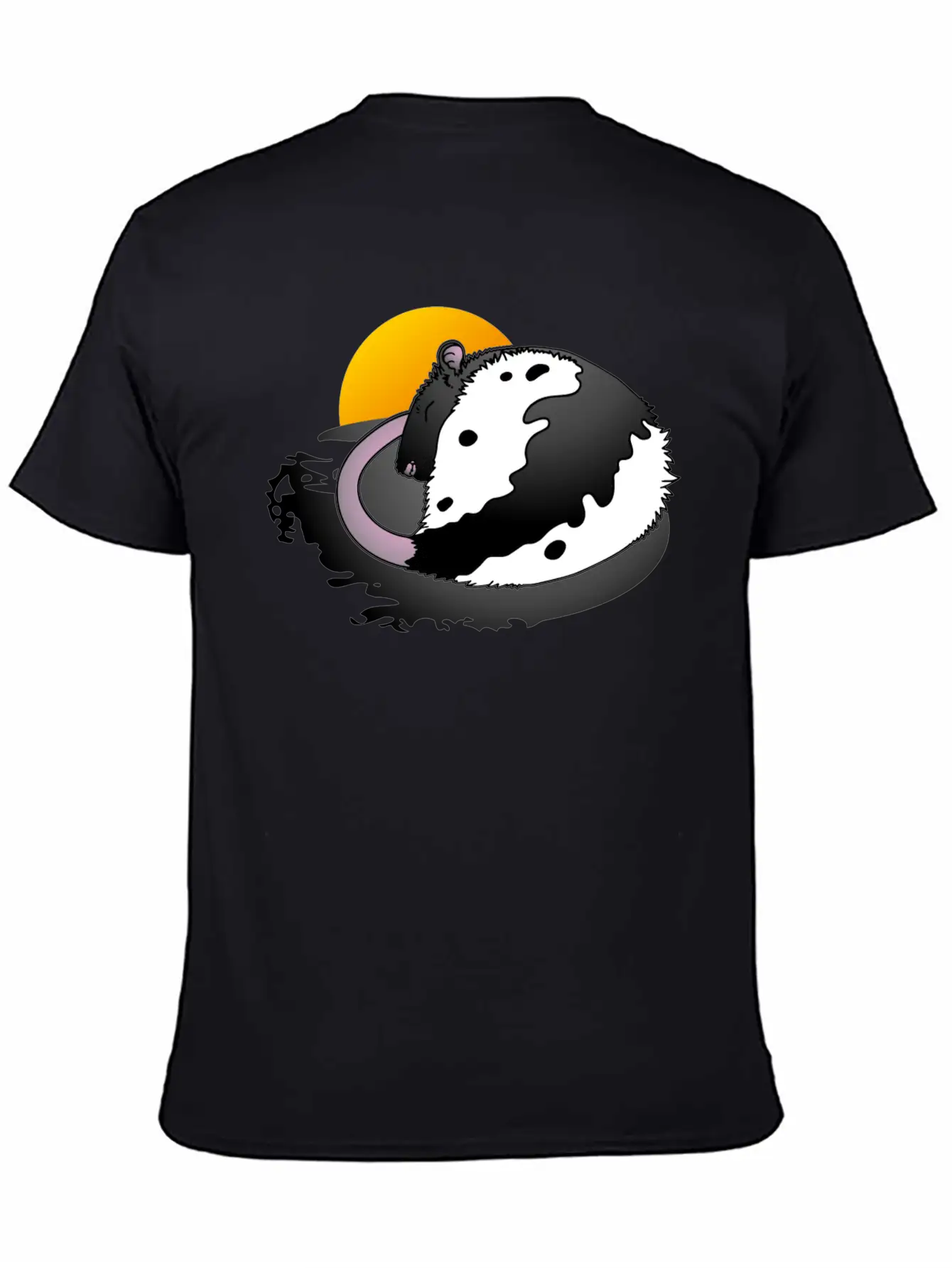 Rat Sleep Unisex Short Sleeve Soft Cotton T-Shirt – Casual Everyday Wear