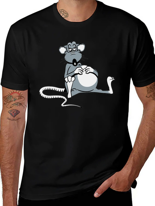 Rat Tired Tired Timeless Short Sleeve Tee – Comfy And Minimalist Design