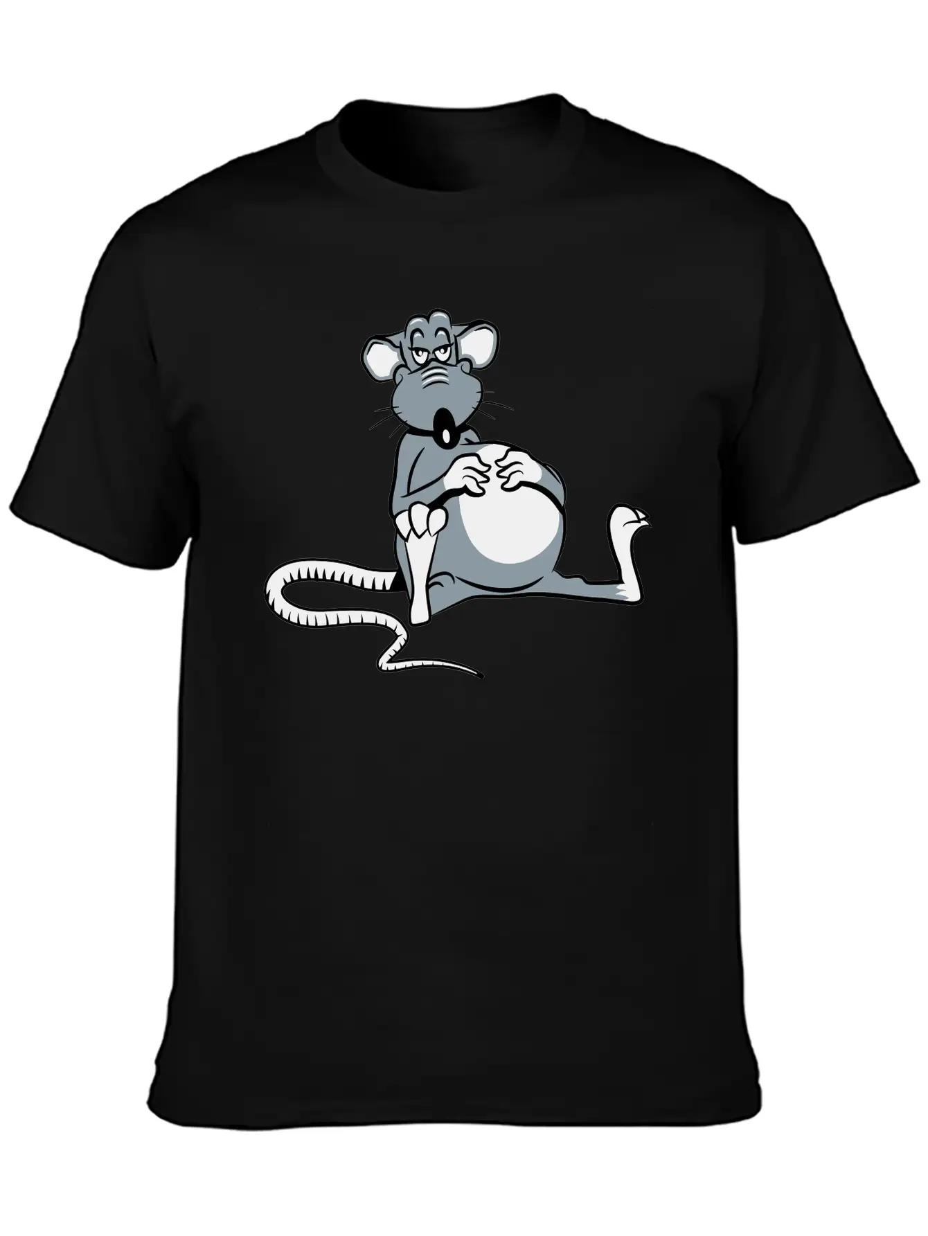 Rat Tired Tired Timeless Short Sleeve Tee – Comfy And Minimalist Design