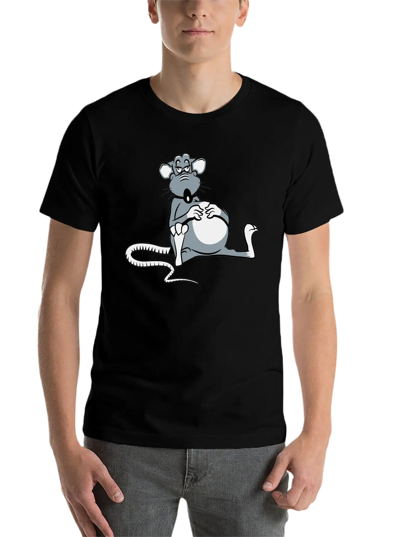 Rat Tired Tired Timeless Short Sleeve Tee – Comfy And Minimalist Design
