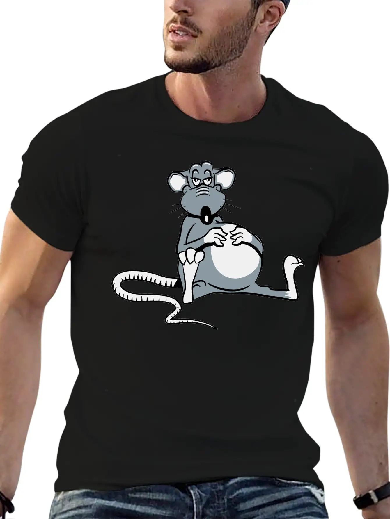 Rat Tired Tired Timeless Short Sleeve Tee – Comfy And Minimalist Design