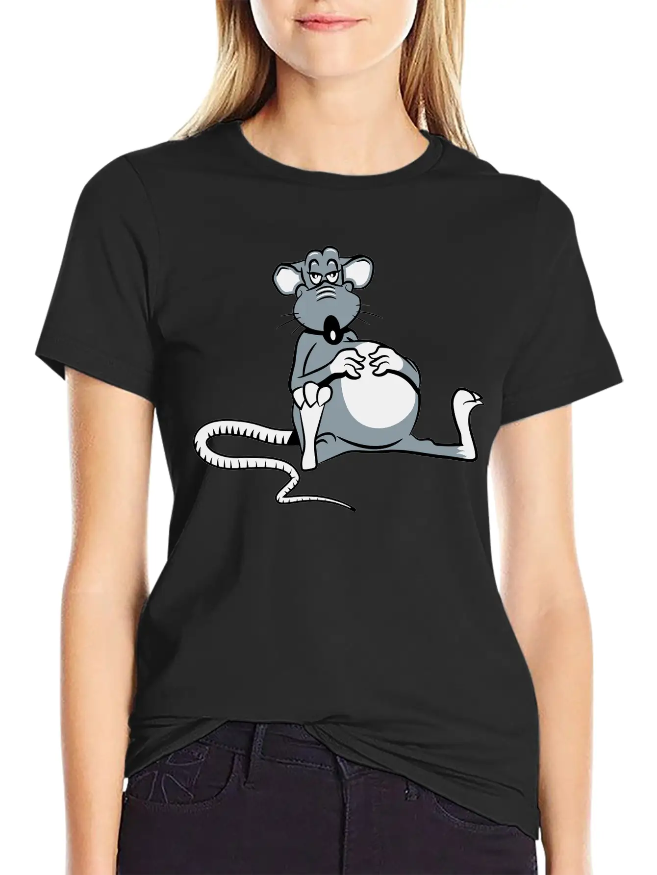 Rat Tired Tired Timeless Short Sleeve Tee – Comfy And Minimalist Design