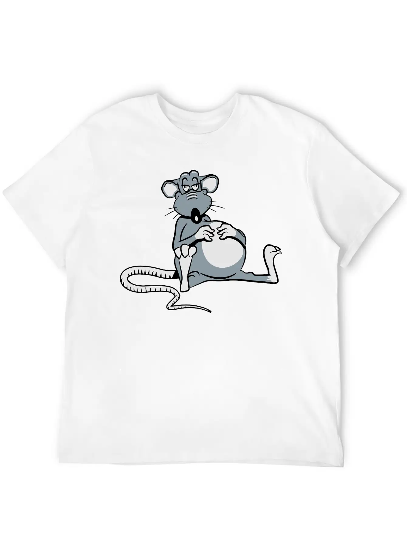 Rat Tired Tired Timeless Short Sleeve Tee – Comfy And Minimalist Design