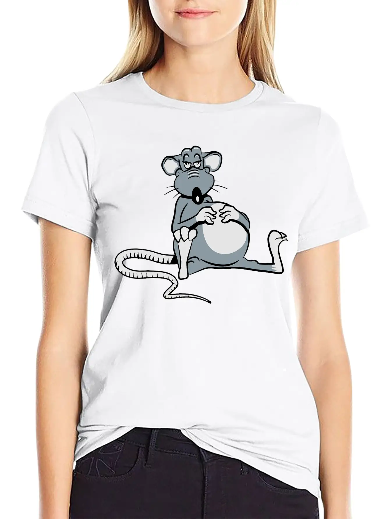 Rat Tired Tired Timeless Short Sleeve Tee – Comfy And Minimalist Design