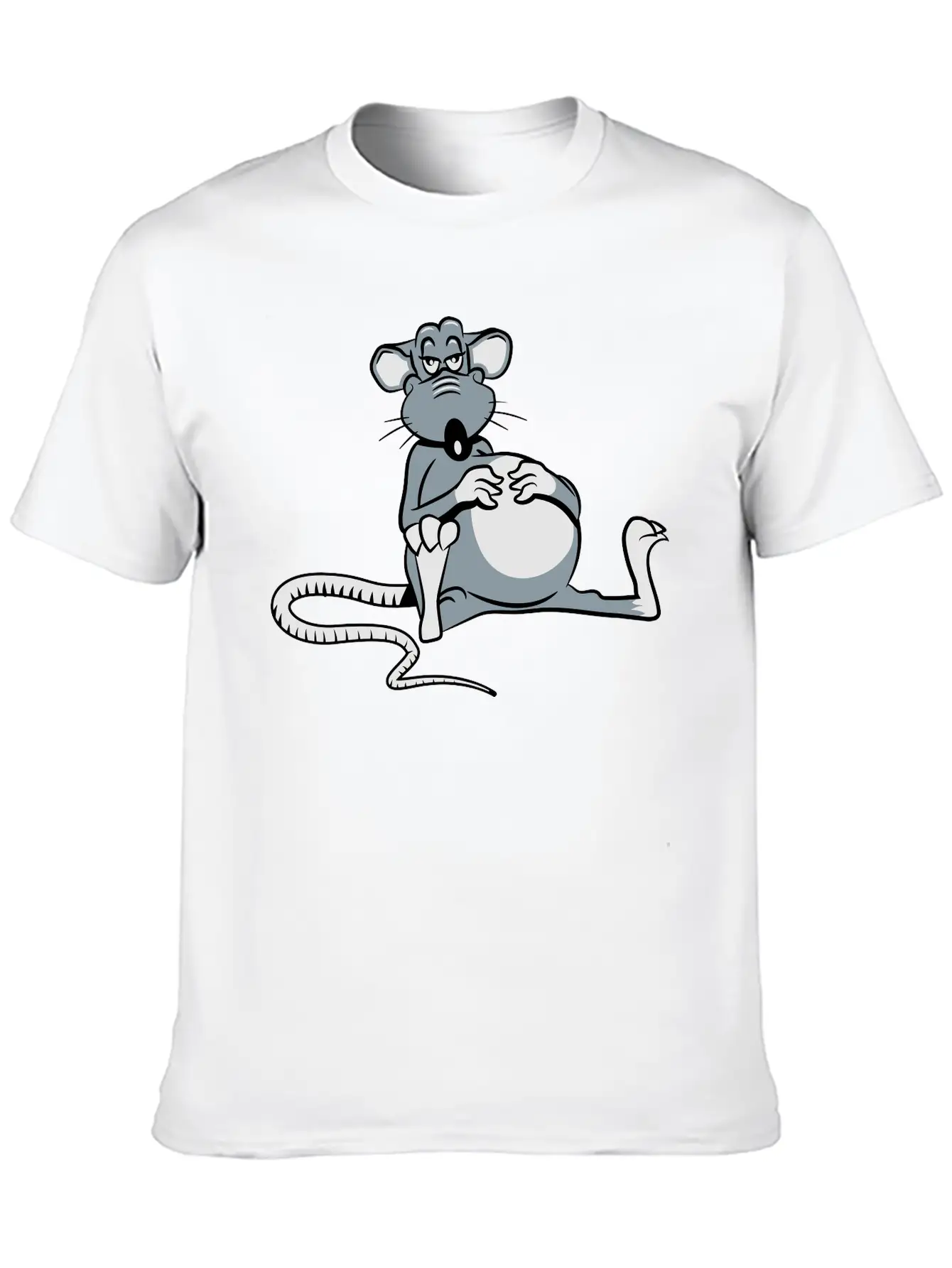 Rat Tired Tired Timeless Short Sleeve Tee – Comfy And Minimalist Design