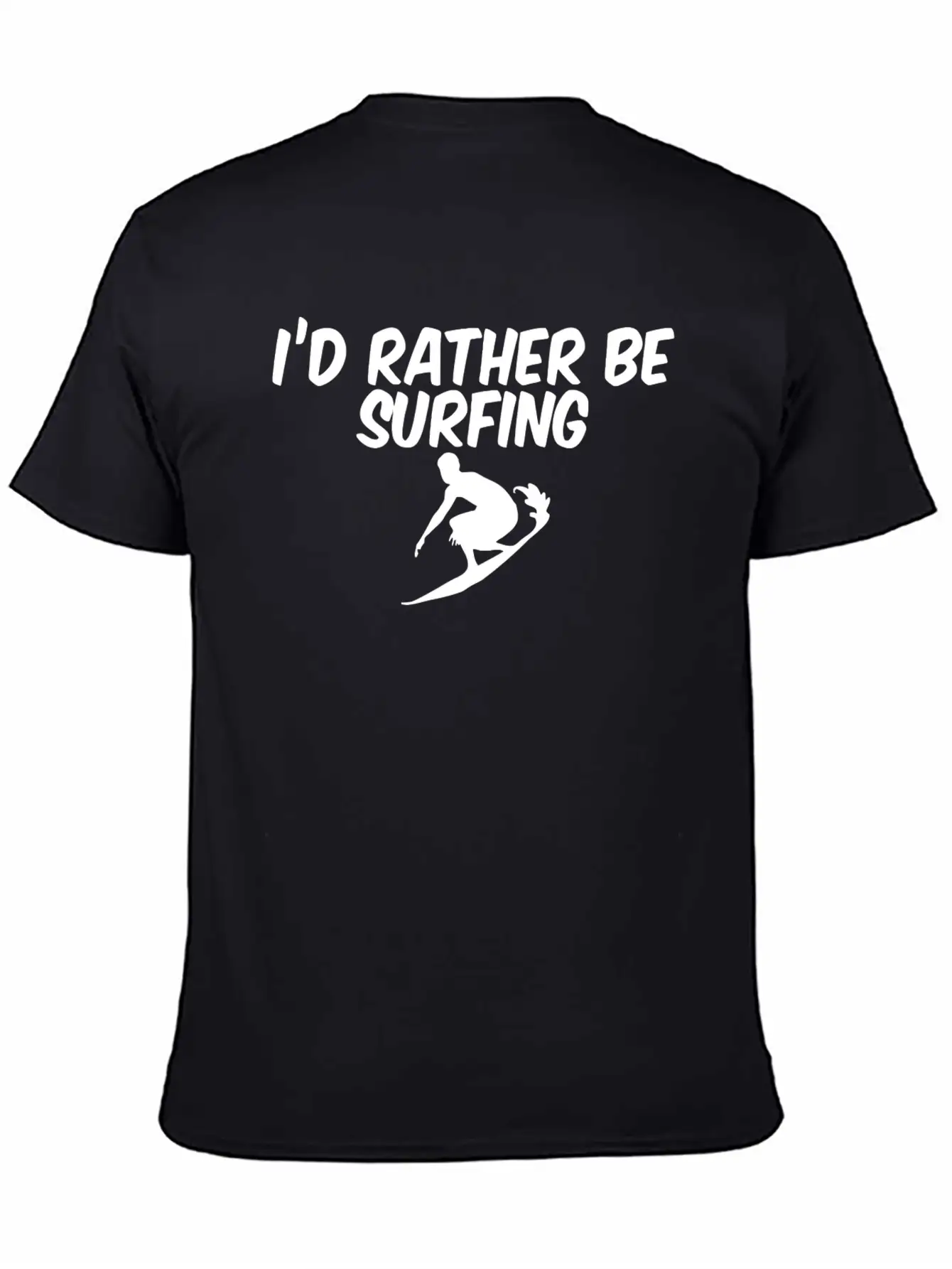 RATHER BE SURFING Stylish Everyday T-Shirt – Unisex Basic Cotton Tee