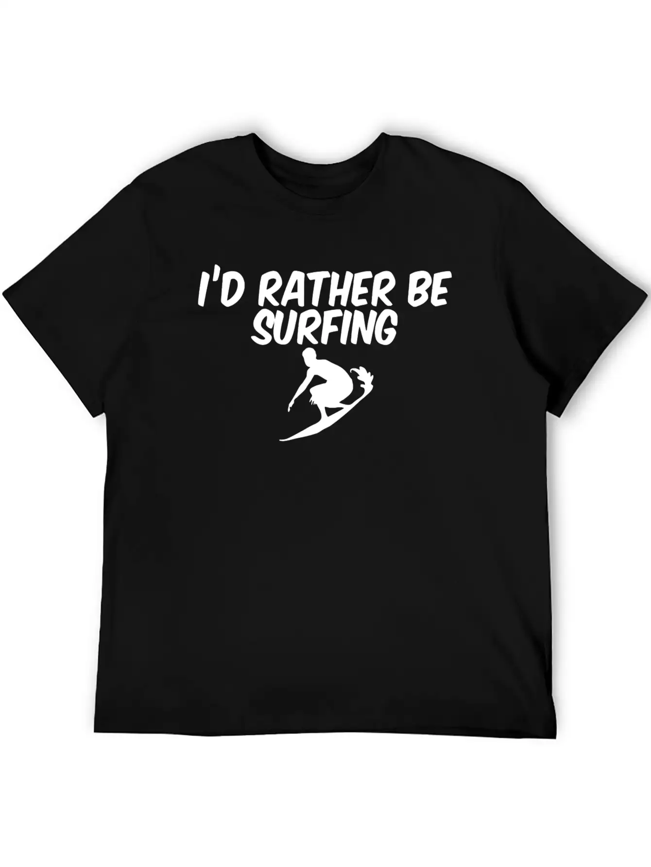 RATHER BE SURFING Stylish Everyday T-Shirt – Unisex Basic Cotton Tee