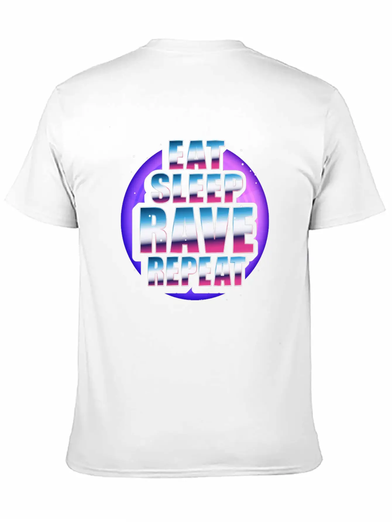 Rave Techno Disco EDM And Hardstyle Dj Designs Unisex Short Sleeve Soft Cotton T-Shirt – Casual Everyday Wear