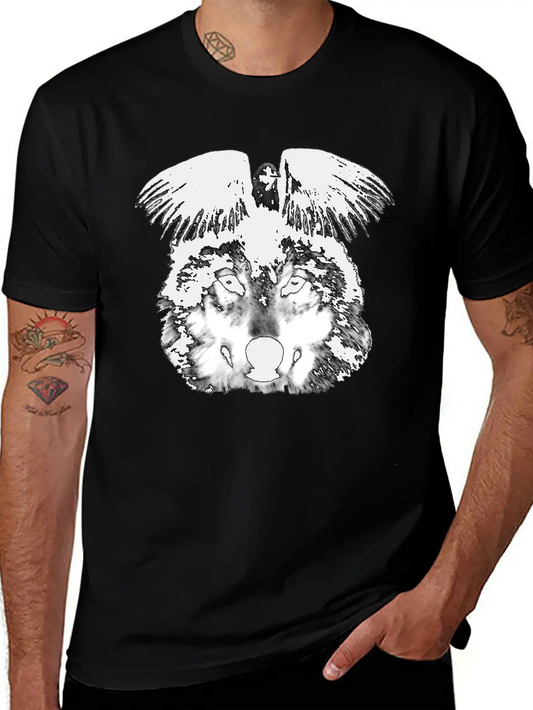 Raven In The Wolf Timeless Short Sleeve Tee – Comfy And Minimalist Design