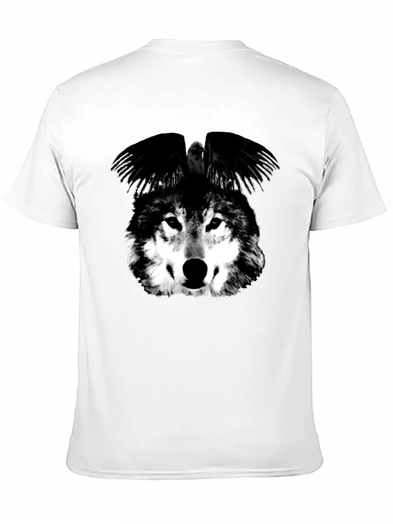 Raven In The Wolf Timeless Short Sleeve Tee – Comfy And Minimalist Design
