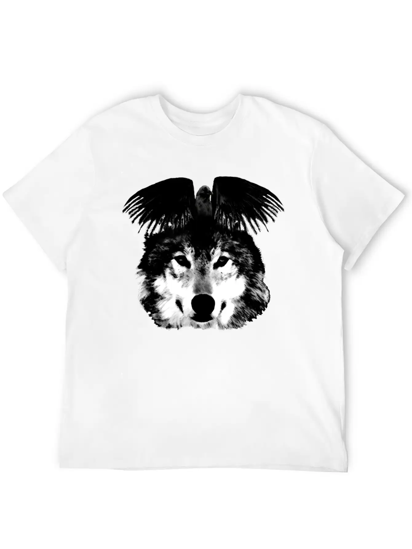 Raven In The Wolf Timeless Short Sleeve Tee – Comfy And Minimalist Design