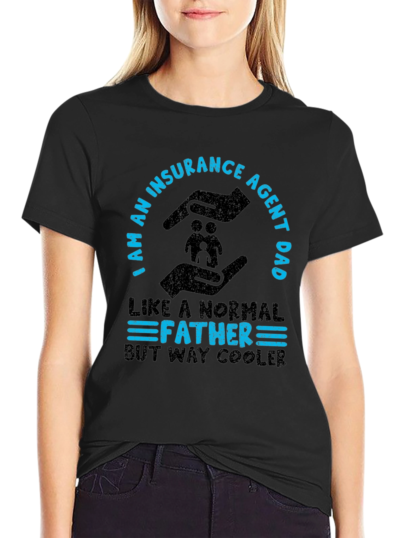 Insurance Agent Dad Graphic T-Shirt