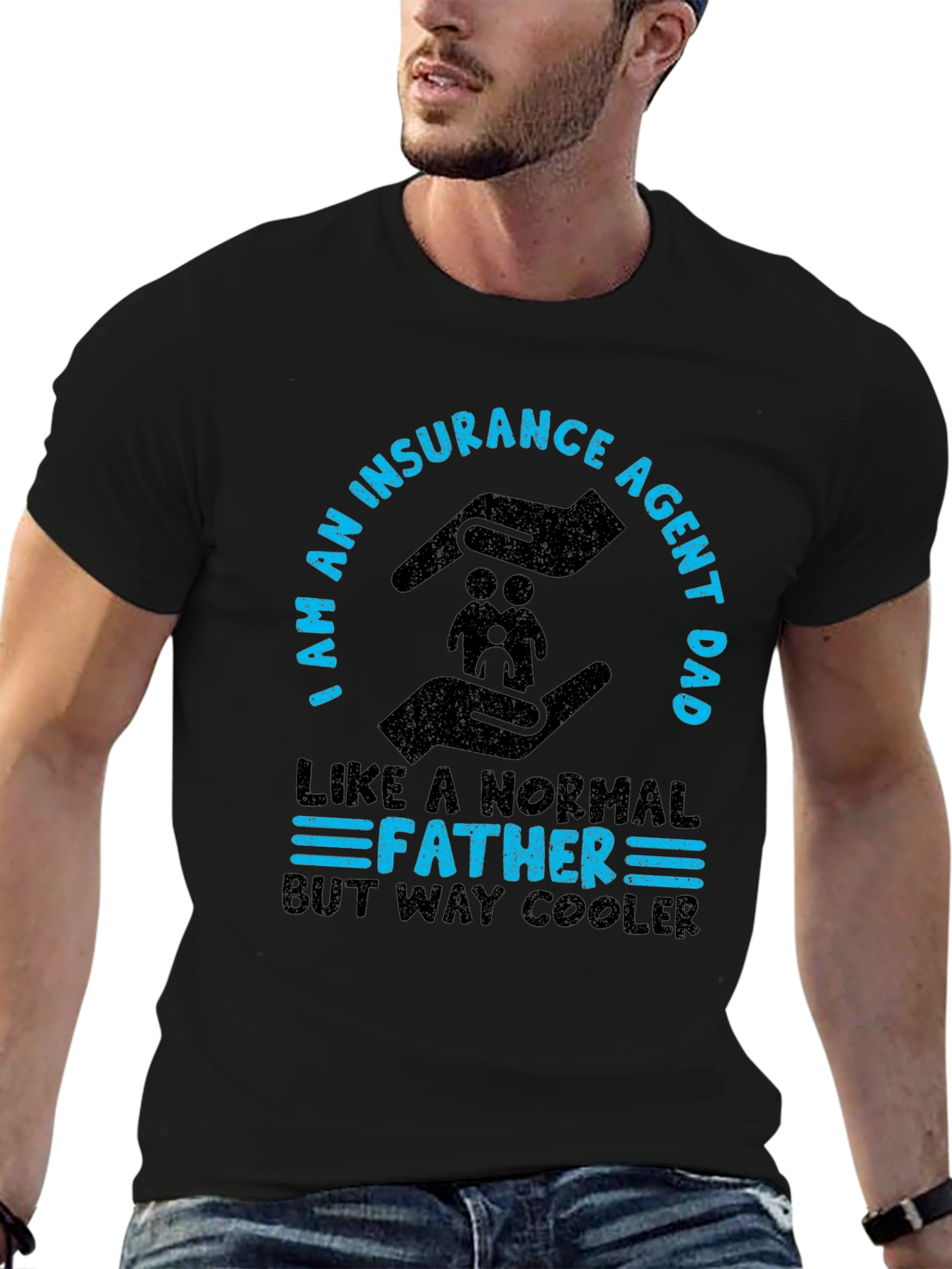 Insurance Agent Dad Graphic T-Shirt