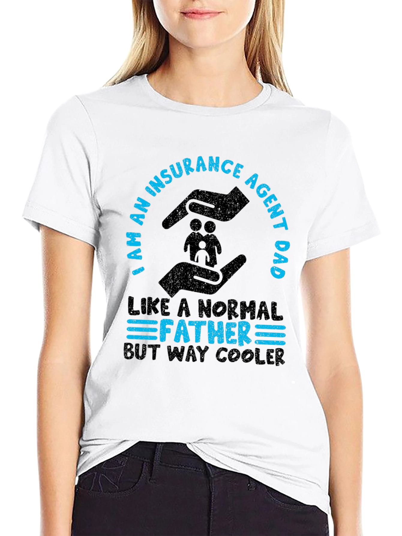 Insurance Agent Dad Graphic T-Shirt