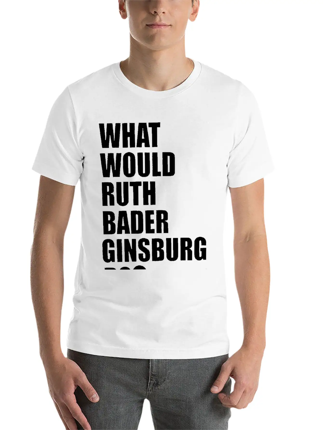 Rbg Feminist Notorious R B G Unisex Short Sleeve Soft Cotton T-Shirt – Casual Everyday Wear