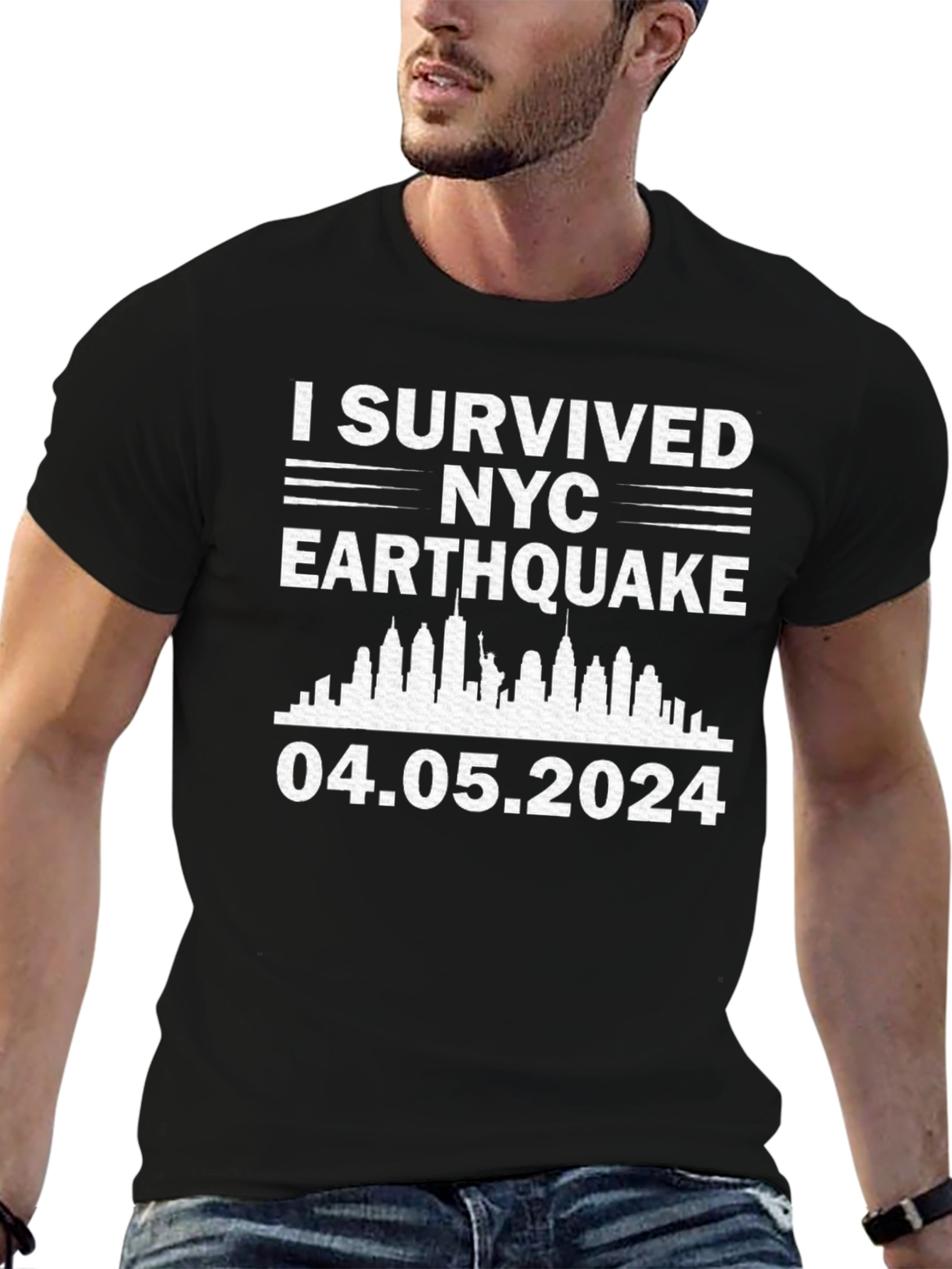 I Survived NYC Earthquake 04.05.2024 T-Shirt