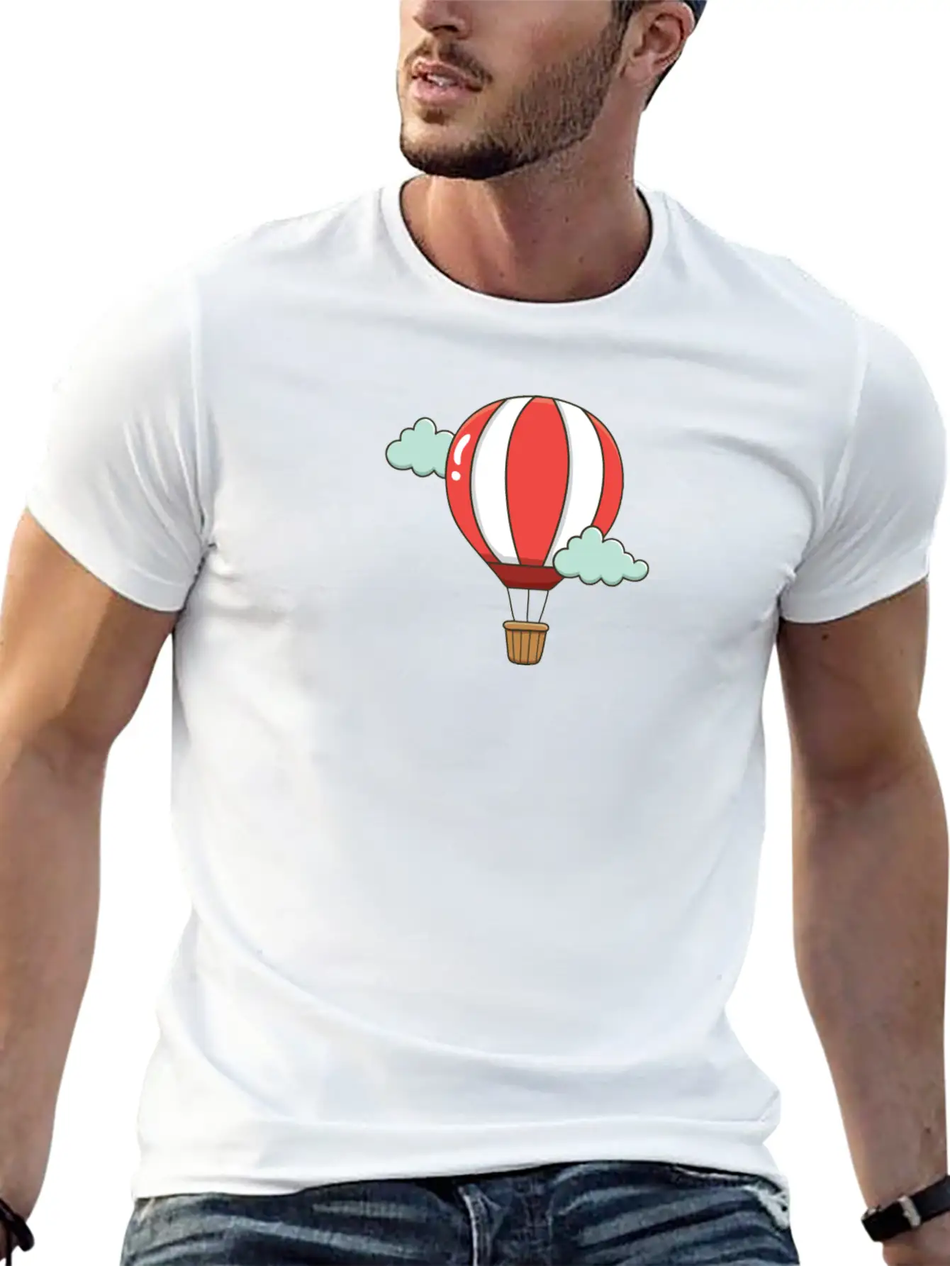 Reach The Sky Stylish Everyday T-Shirt – Unisex Basic Cotton Tee