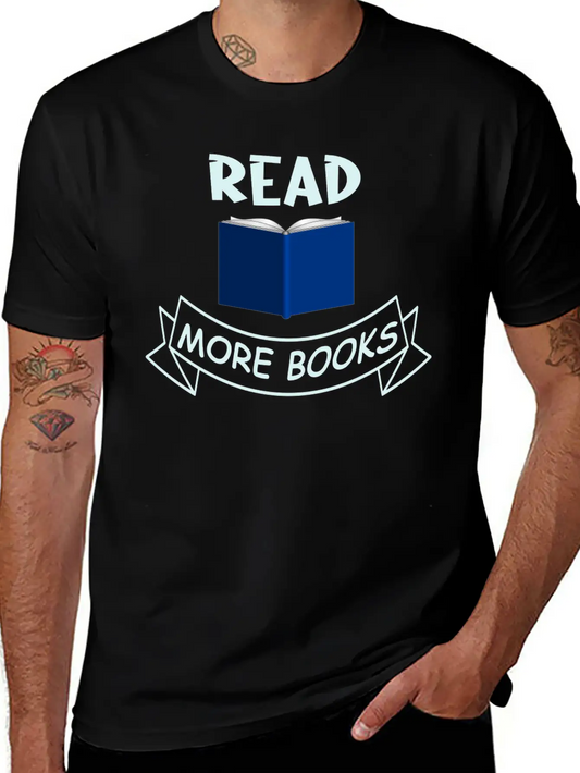 READ MORE BOOKS Basic Graphic T-Shirt – Daily Comfort In Soft Cotton
