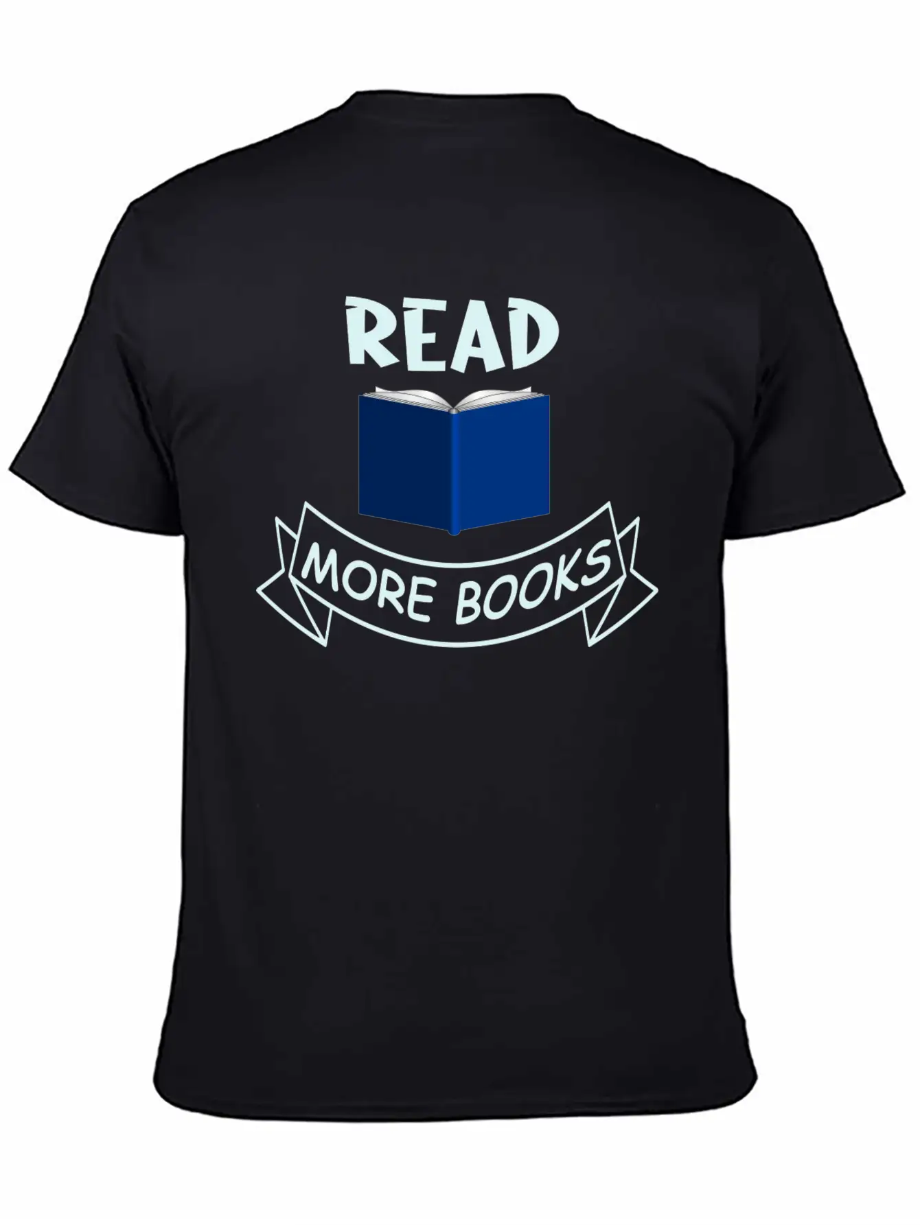 READ MORE BOOKS Basic Graphic T-Shirt – Daily Comfort In Soft Cotton