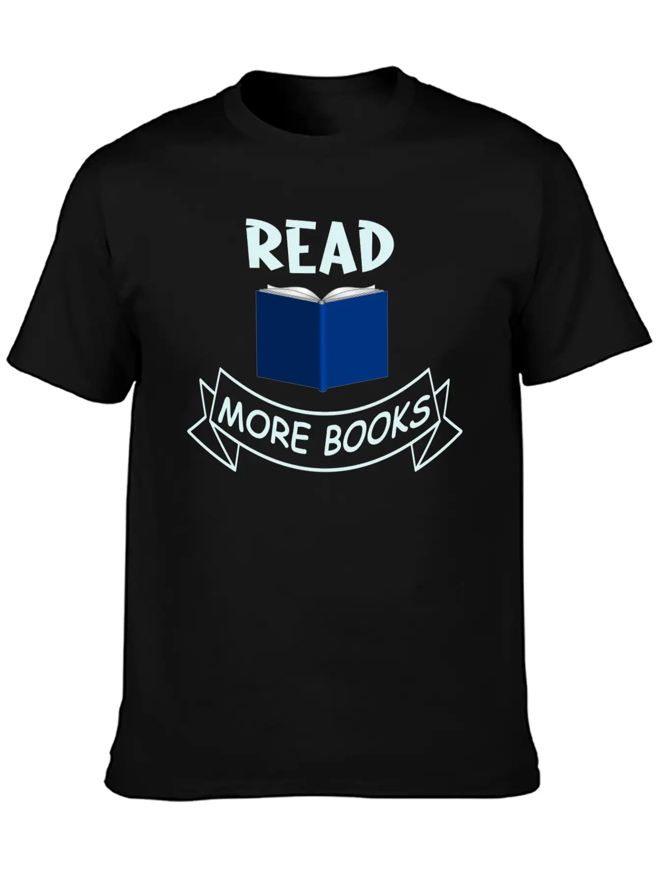 READ MORE BOOKS Basic Graphic T-Shirt – Daily Comfort In Soft Cotton