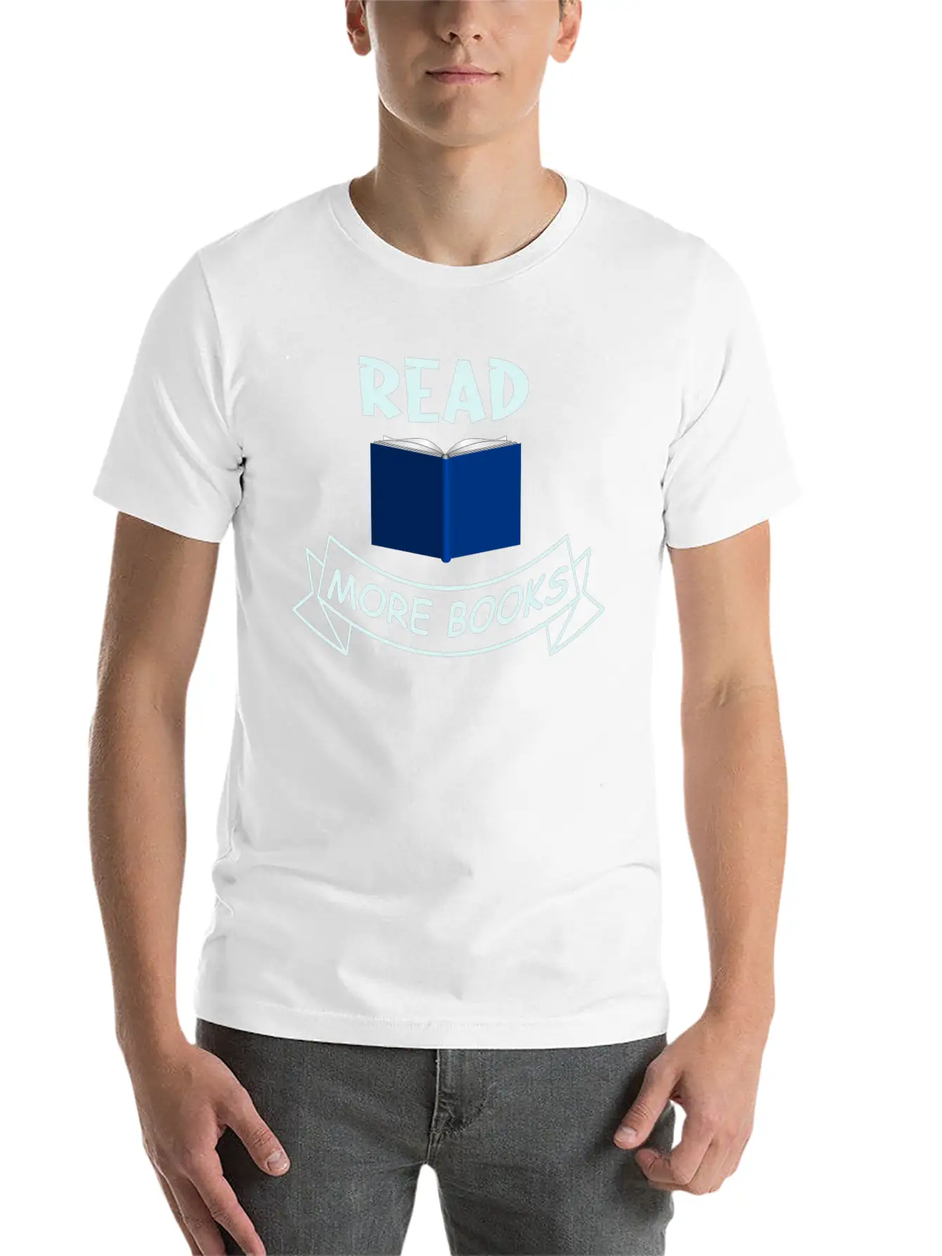READ MORE BOOKS Basic Graphic T-Shirt – Daily Comfort In Soft Cotton