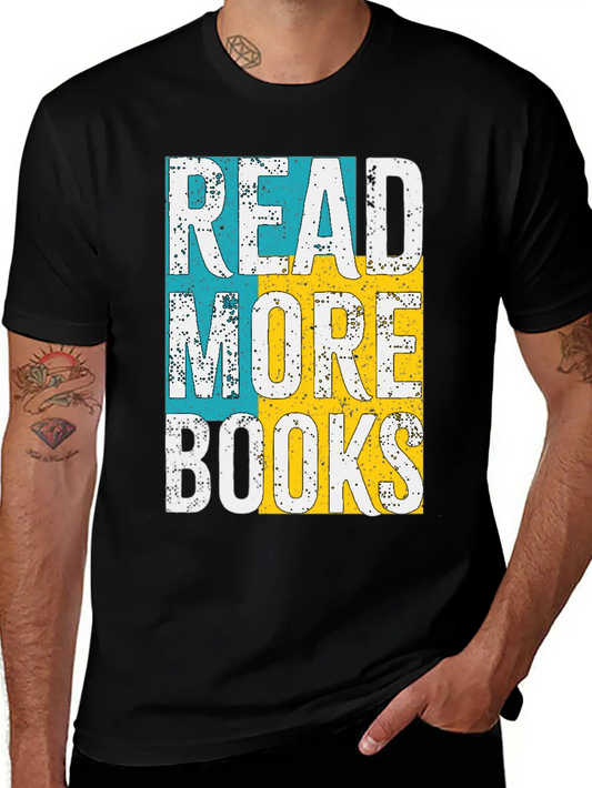 Read More Books Book Reader Reading Essential Unisex Summer Tee – Soft Cotton Casual Fit