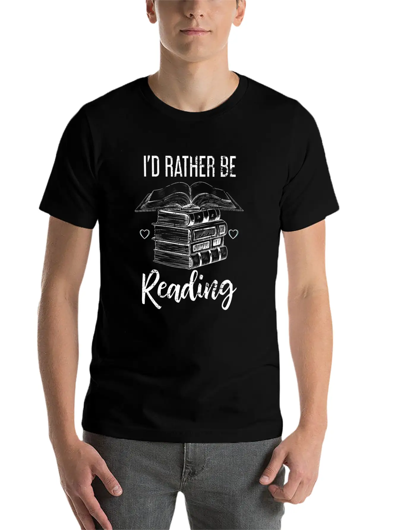 Reader Book Timeless Short Sleeve Tee – Comfy And Minimalist Design