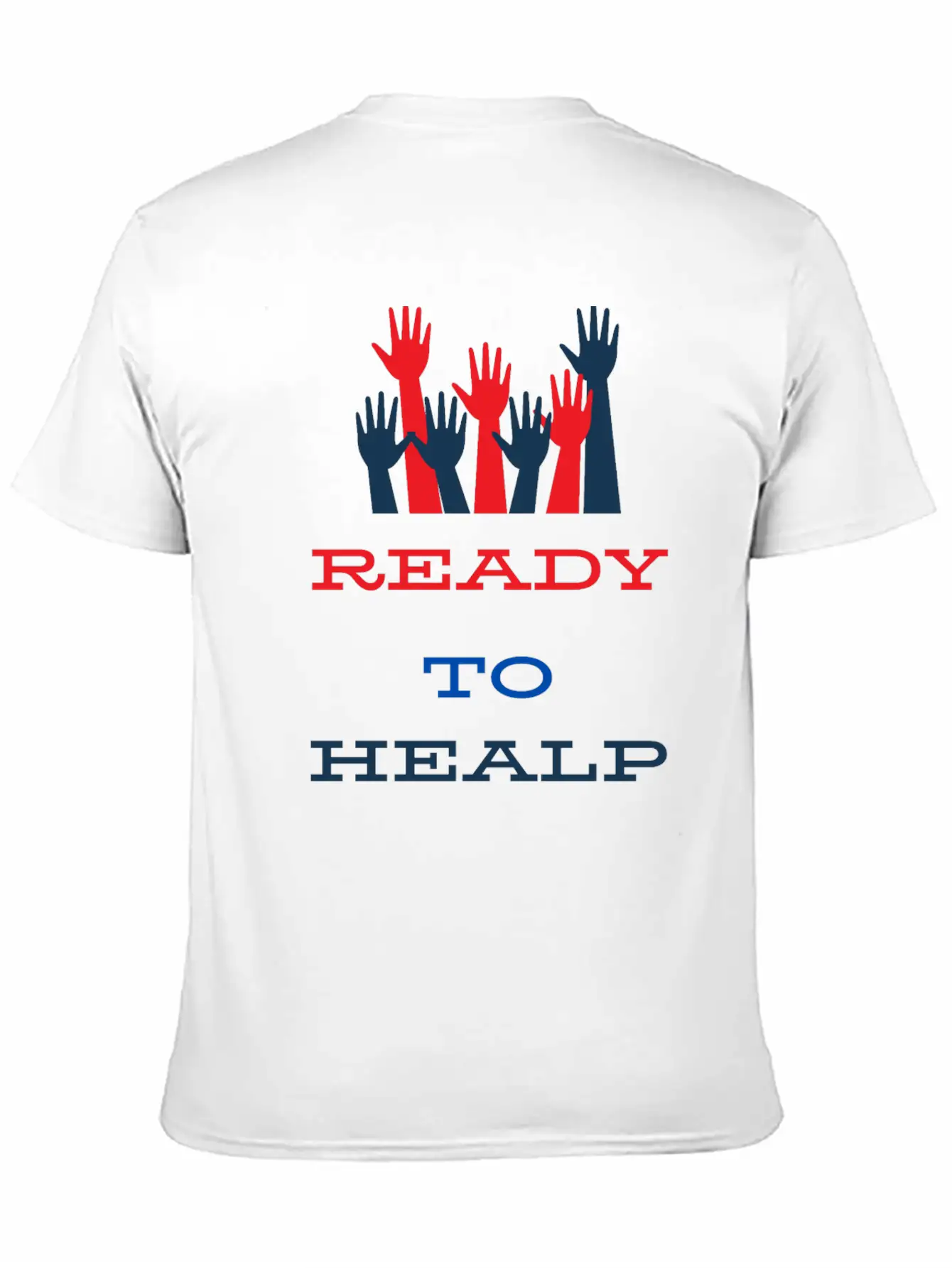 Ready To Healp Essential Unisex Summer Tee – Soft Cotton Casual Fit