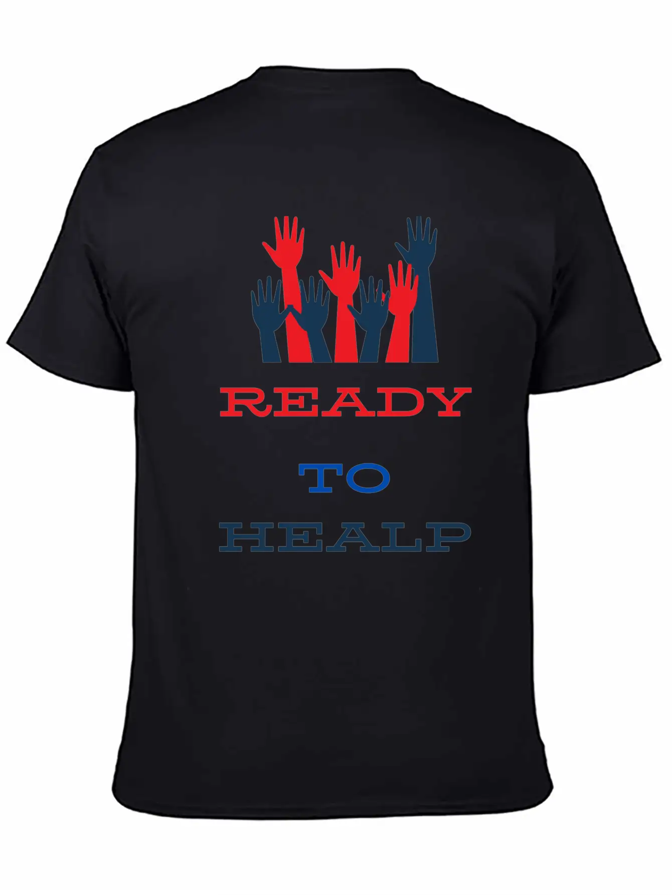 Ready To Healp Essential Unisex Summer Tee – Soft Cotton Casual Fit