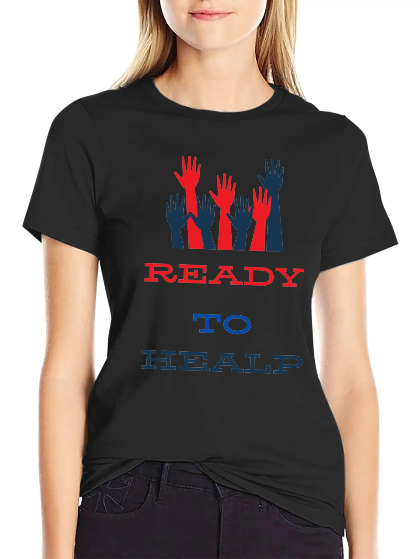 Ready To Healp Essential Unisex Summer Tee – Soft Cotton Casual Fit